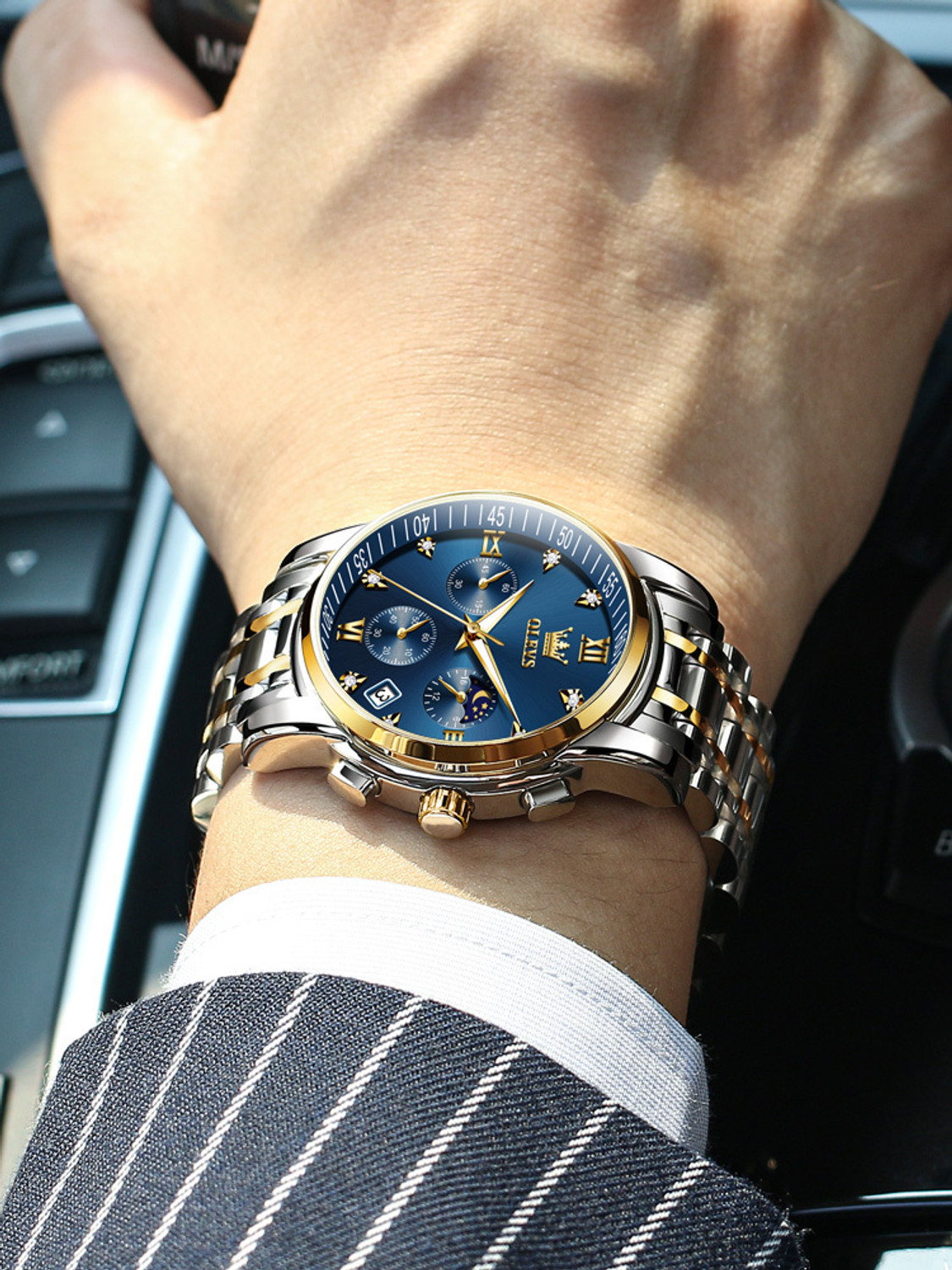 Image of OLEVS Analog Watch - For Men