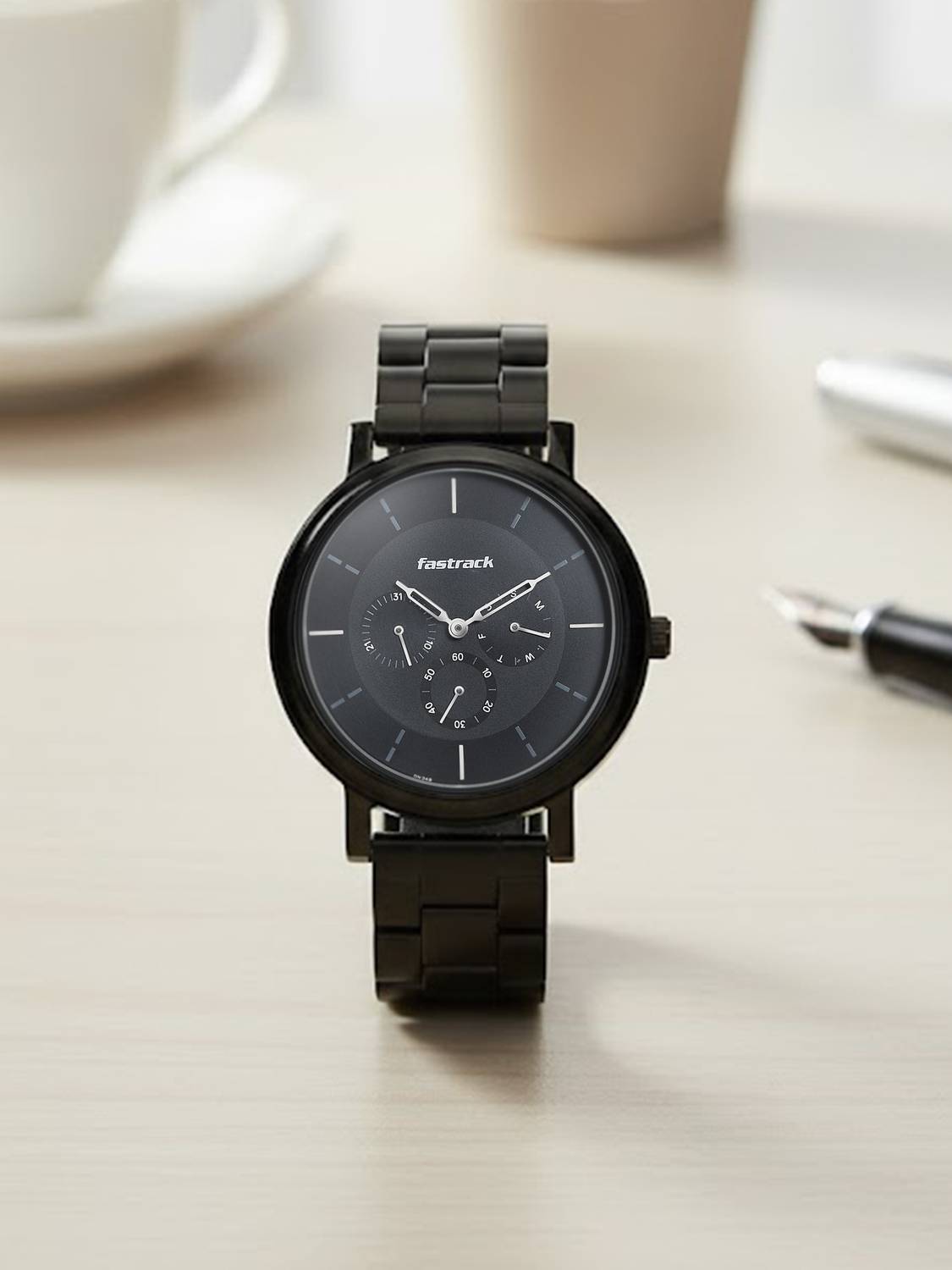 Fastrack 3276NM02 Alpha Multifunction Black Dial - Image 2