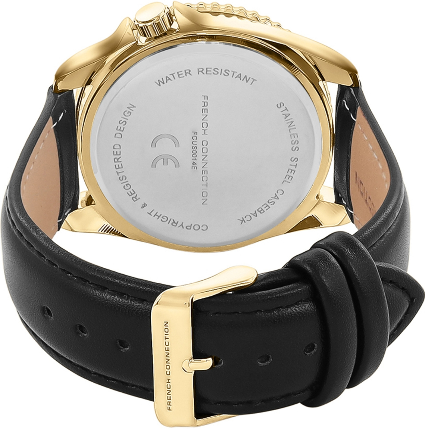 Image of French Connection Stylish Combination of Leather Analog Watch - For Men