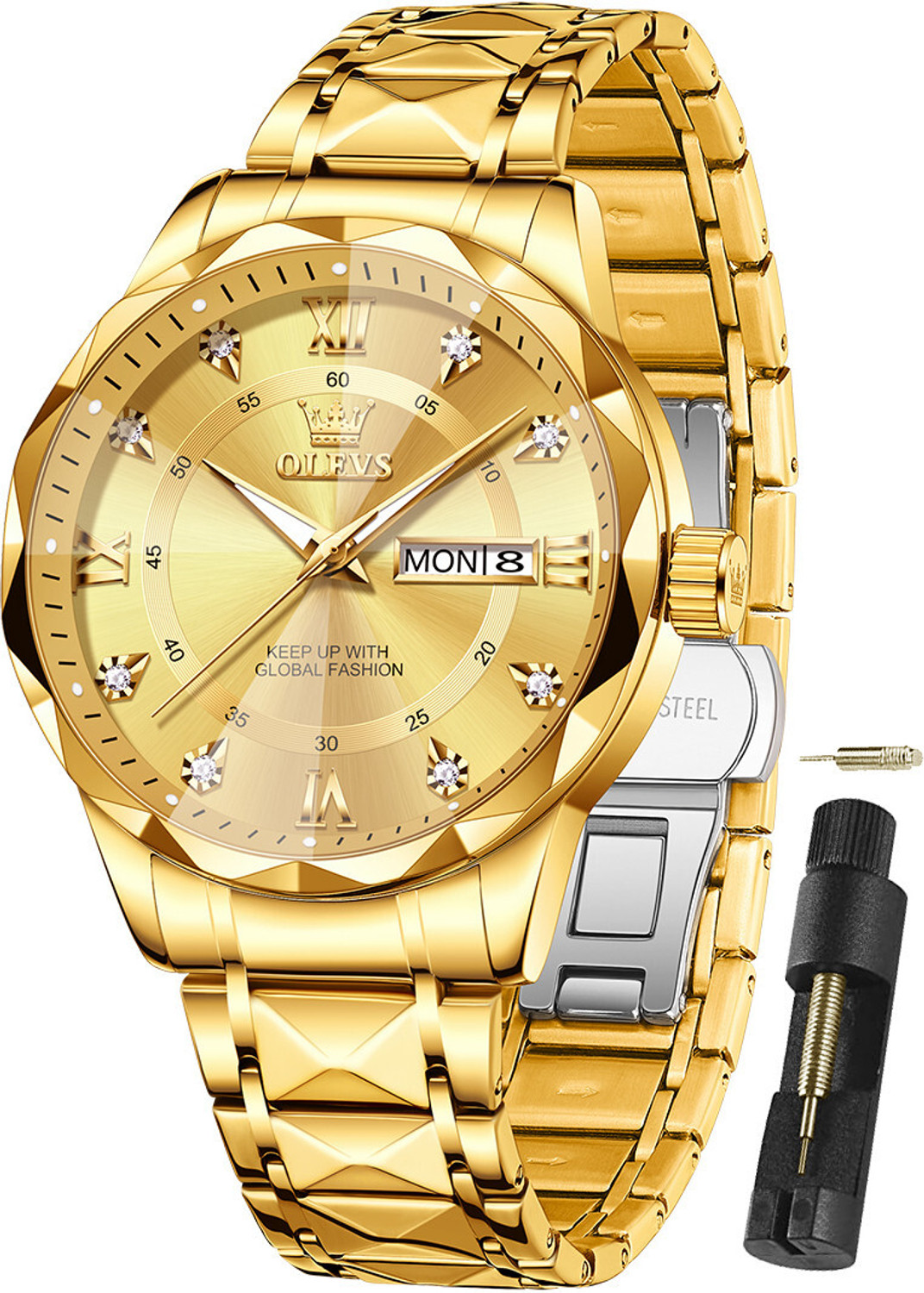 Image of OLEVS Analog Watch - For Men