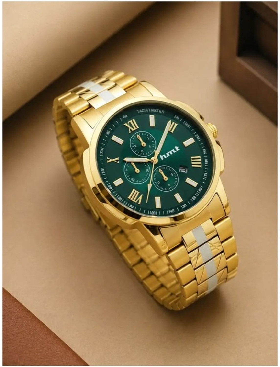 Image of Hmt watches Analog Watch - For Men GREEN