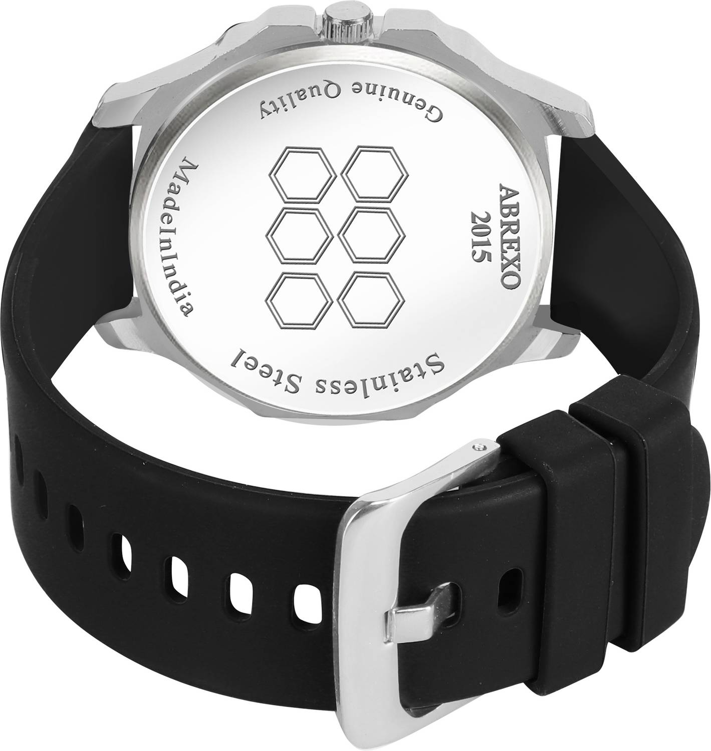ABREXO GODFATHER Silver Chrono Watch - Image 4