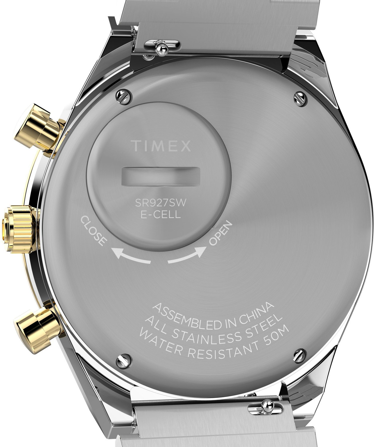Image of TIMEX TWEG26404 Q Round 42mm Black Dial Analog Watch - For Men