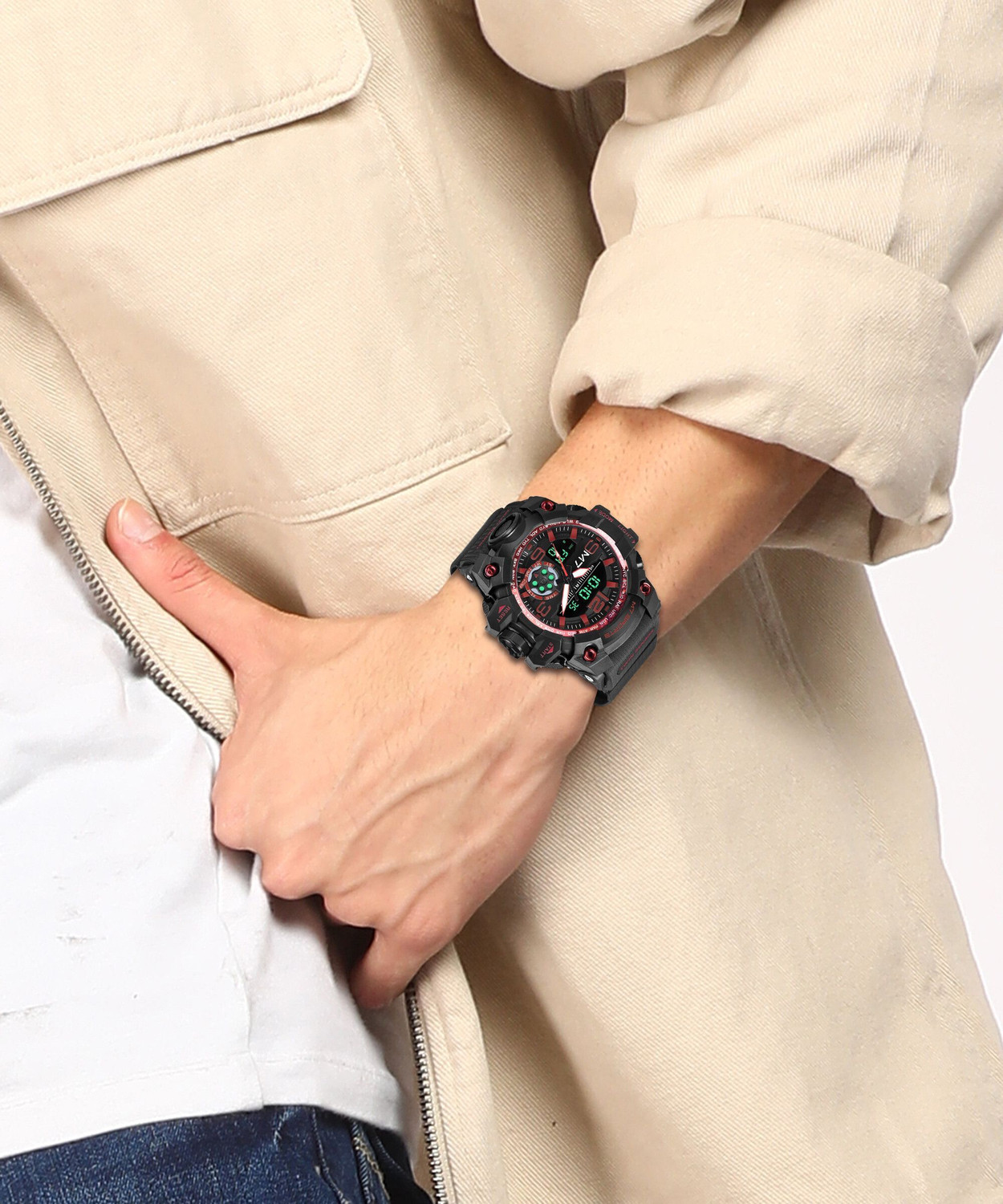 Image of M7 By Metronaut M7-1509 ollection Analog-Digital Watch - For Men