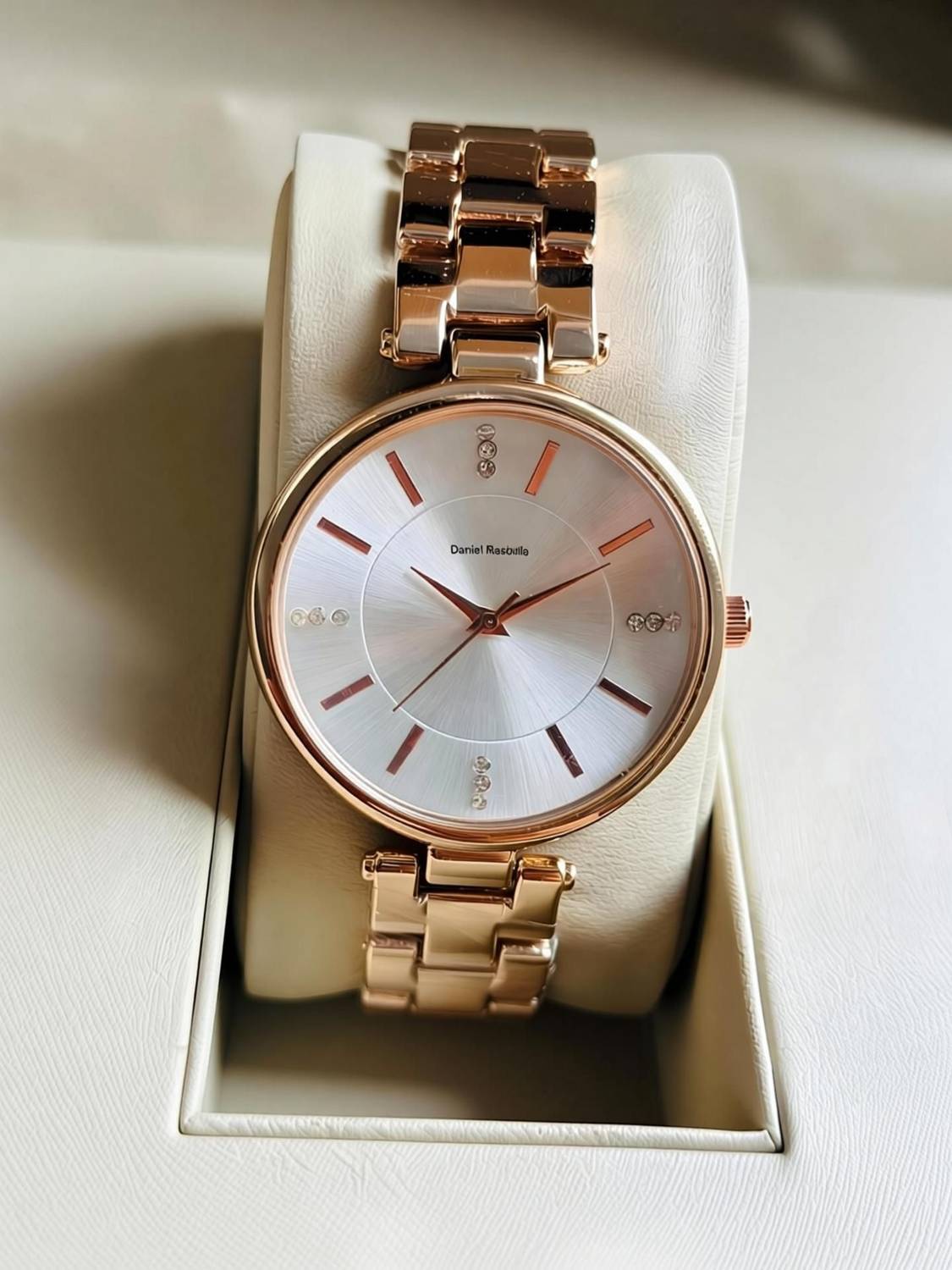 Daniel Rose Gold Analog Watch - Women - Image 4