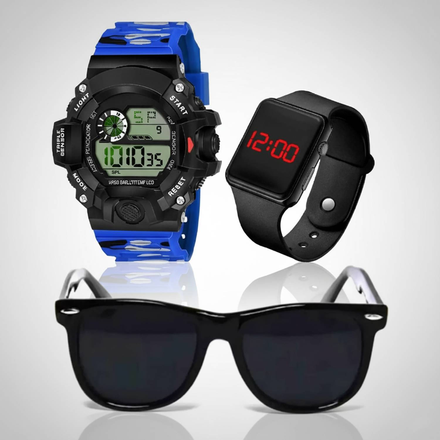 DKERAOD Digital Watch – For Men
