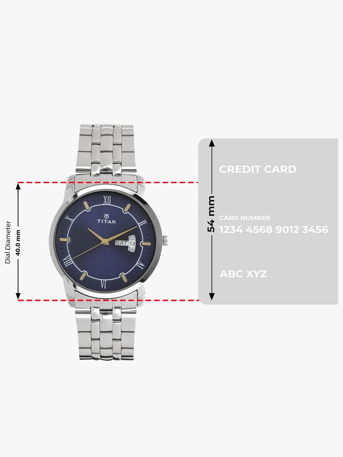 Titan Karishma Blue Dial Men's Watch - Image 4