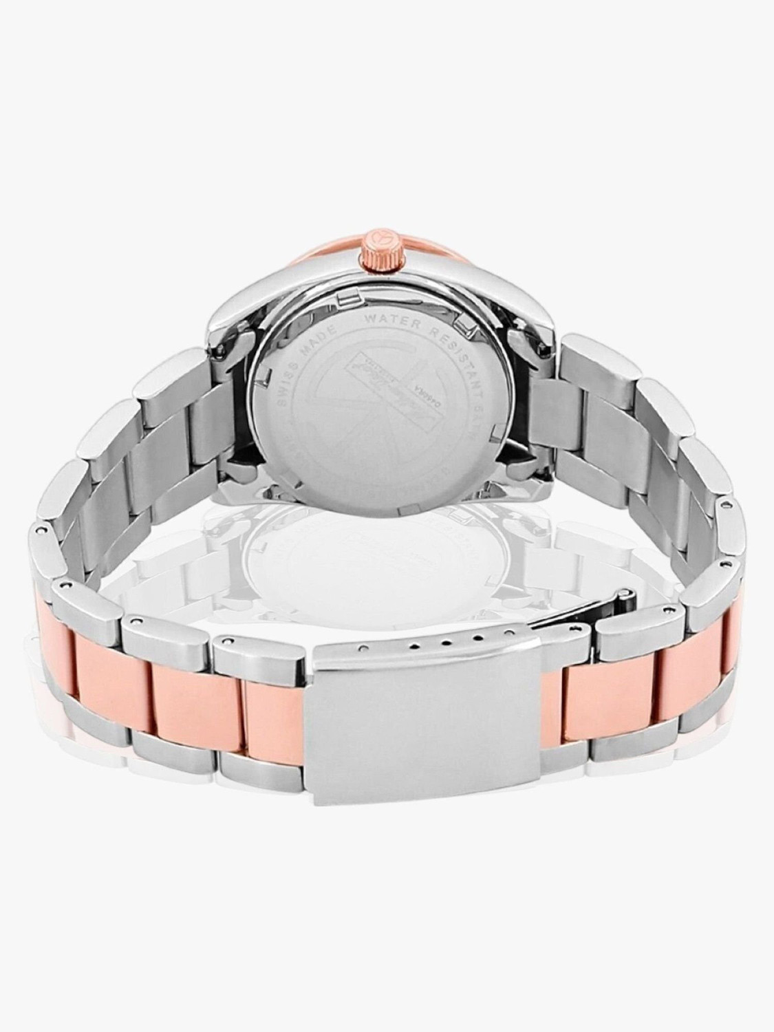 Image of Mathey-Tissot D450RA Swiss Made Mathy I Quartz Ronda 585 H3 Movement White Dial Analog Watch - For Women