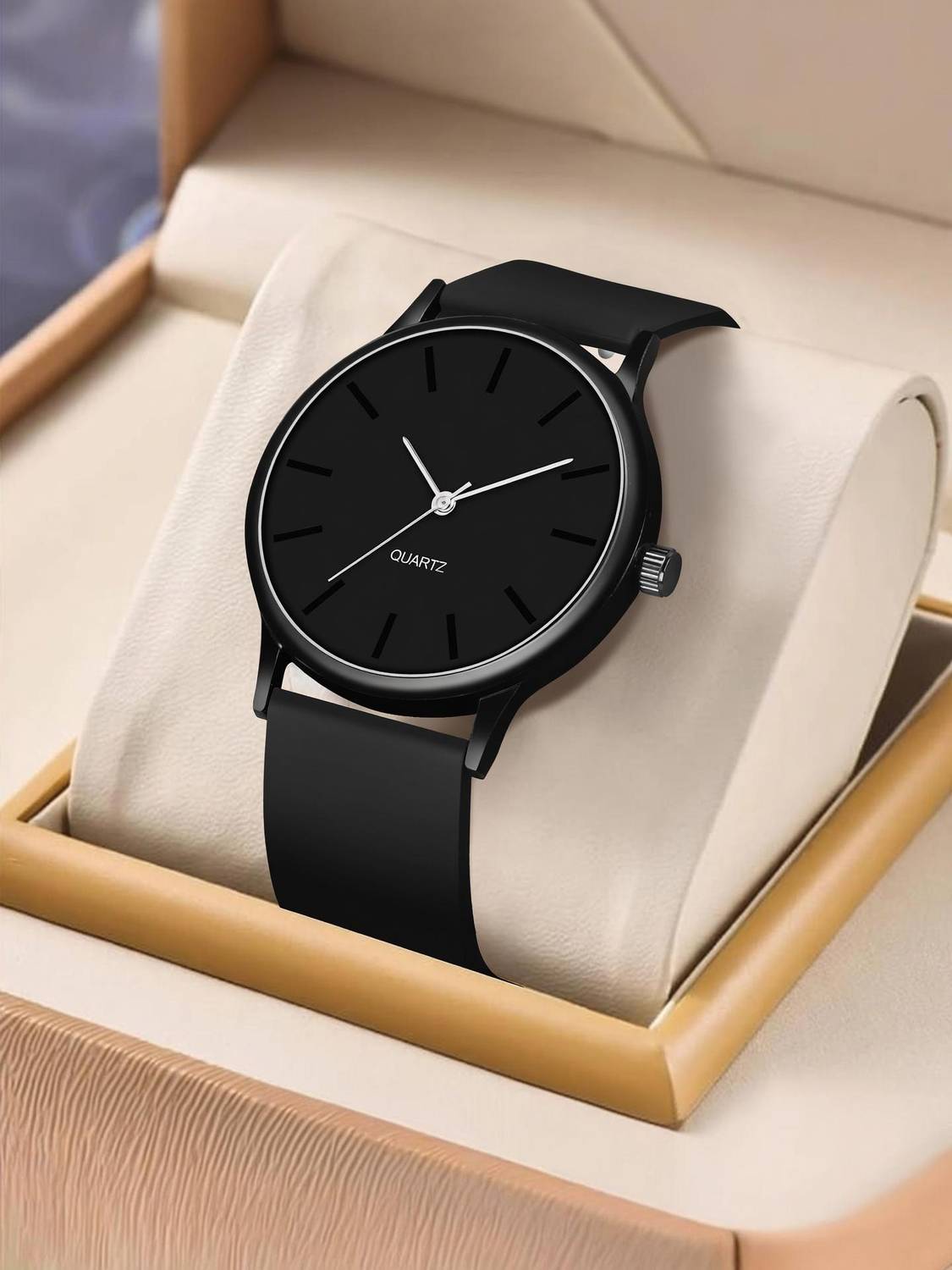 BRAIN New Arrival all Black edition Dial Black Strap Silicone Premium Quality Watch Analog Watch  - For Boys
