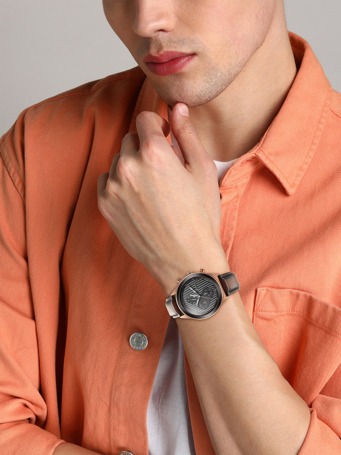 Image of Titan Gents Classique Km Analog Watch - For Men