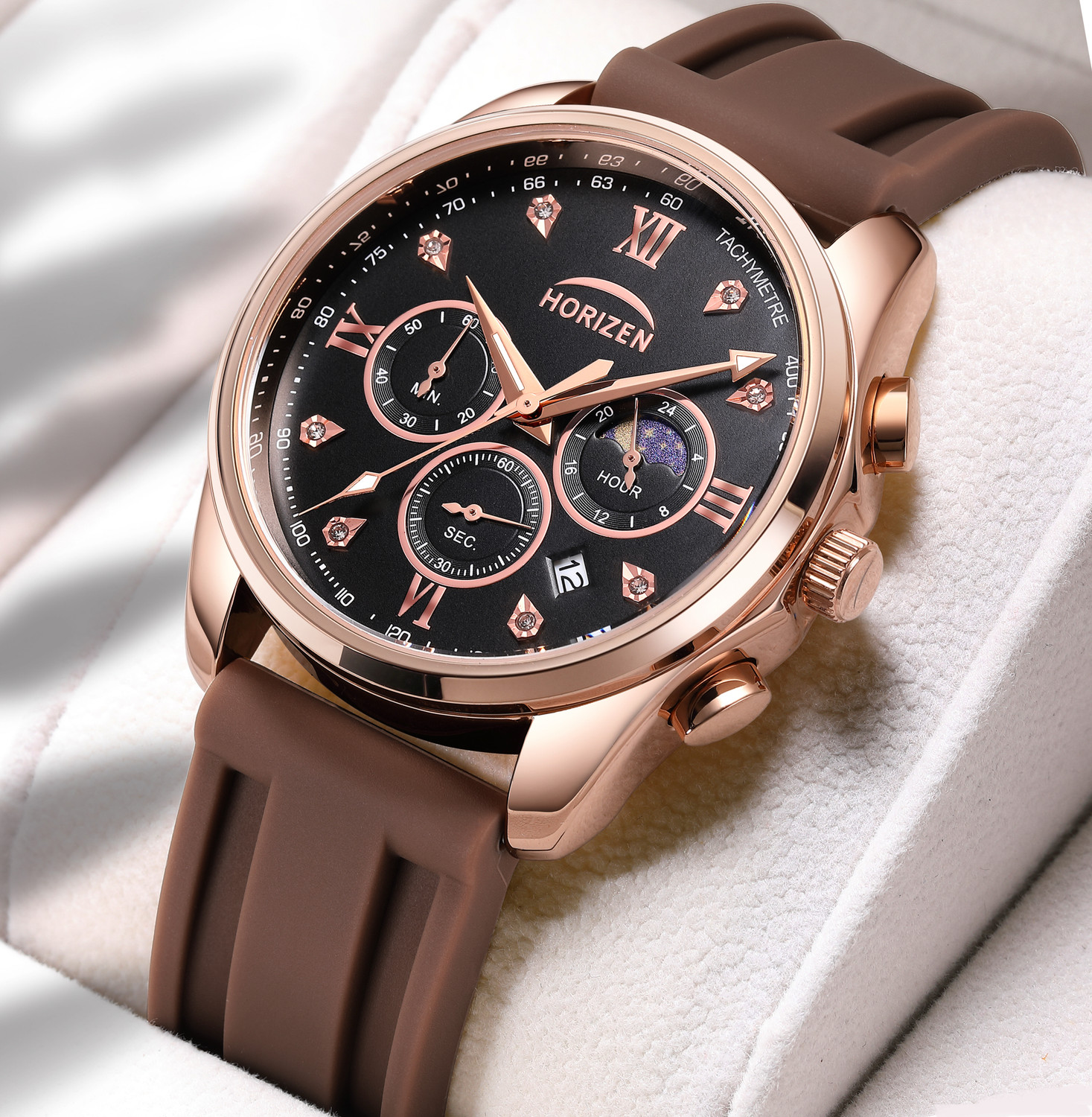 Image of HORIZEN Stylish Chronograph Classic Luxury Analog Watch - For Men