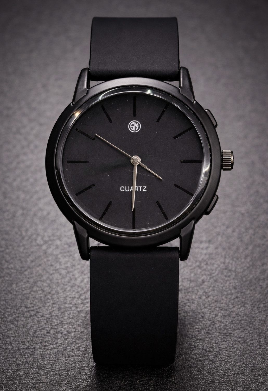 Image of SM FULL BLACK Analog Watch - For Boys