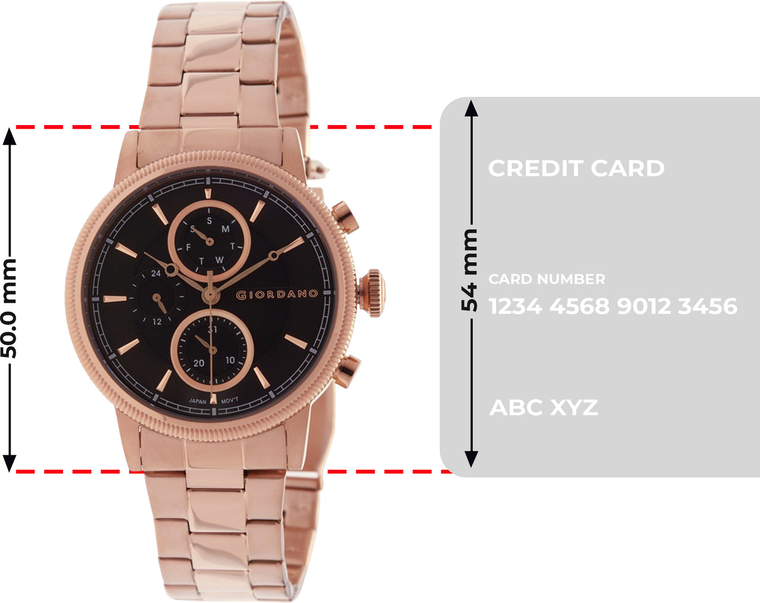 Image of GIORDANO GD-1017-22 Analog Watch - For Men