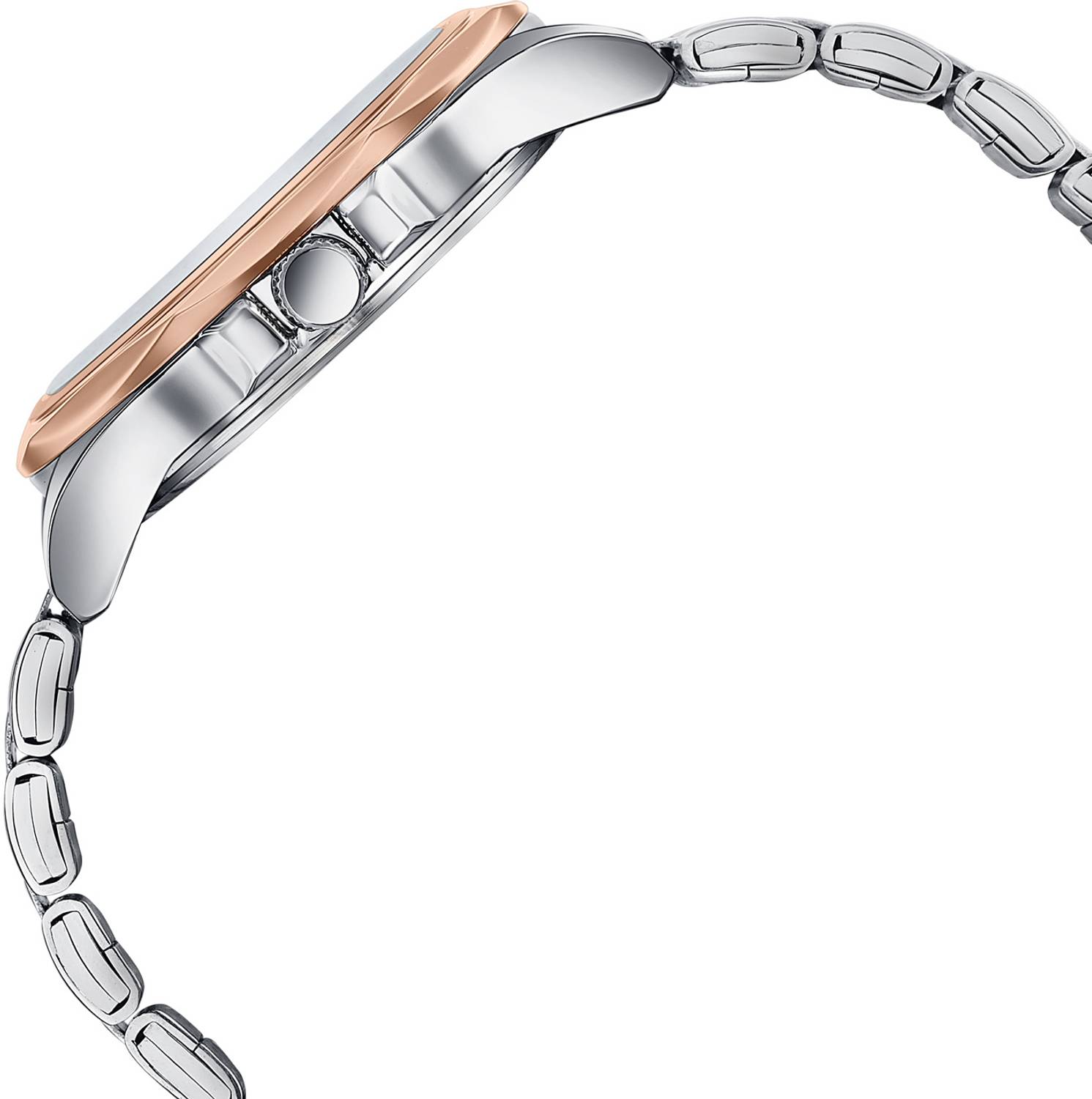 Sonata Poze 7 Black Dial Rose Gold Watch - Image 5