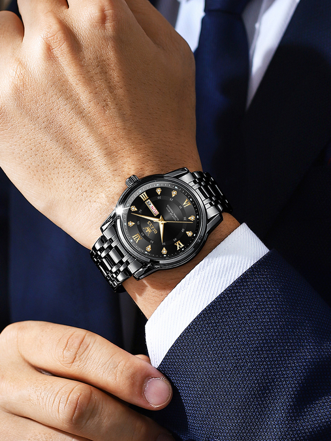 Image of OLEVS Analog Watch - For Men