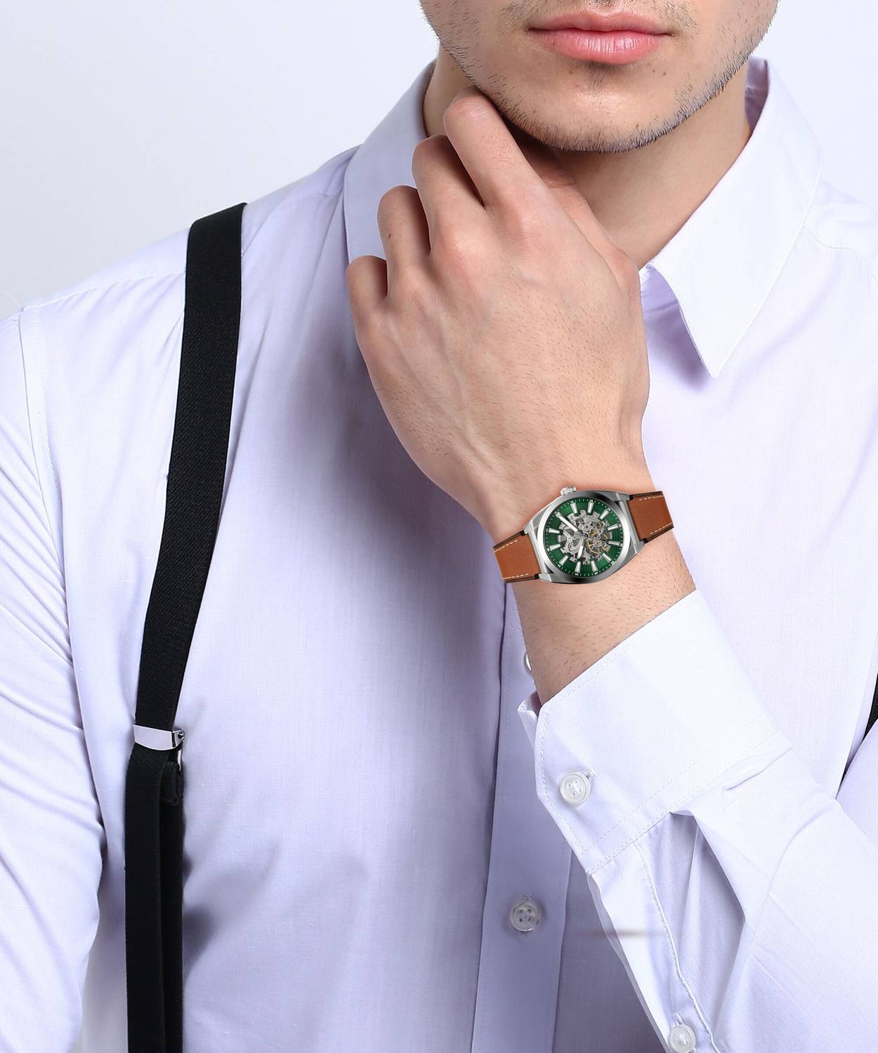 Fossil Everett Bannon Automatic Analog Watch - Men - Image 2