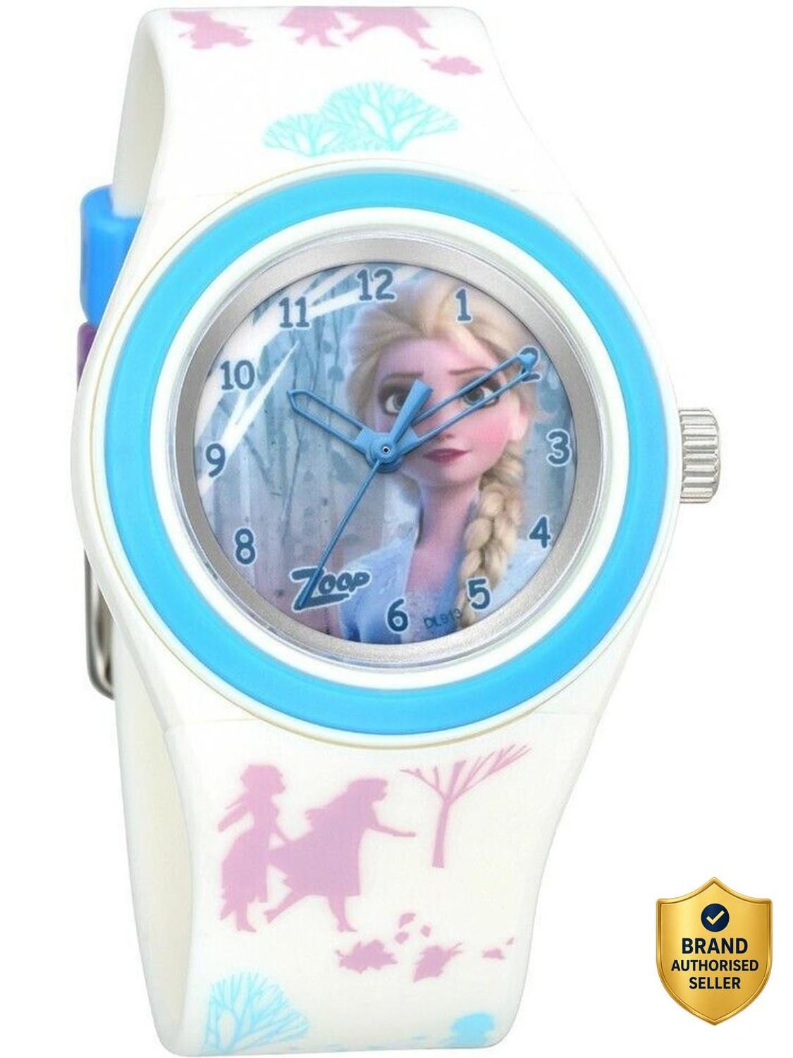 Zoop Npc4048Pp43 -Dl913 - Zoop Zoop By Titan Multicolour Dial White Polyurethane Strap Analog Watch  - For Boys & Girls