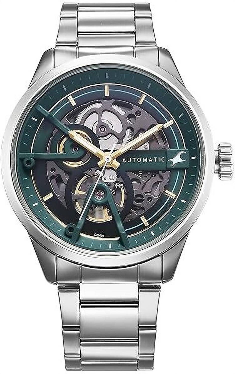Fastrack 3318SM01 Men's Green Analog Watch
