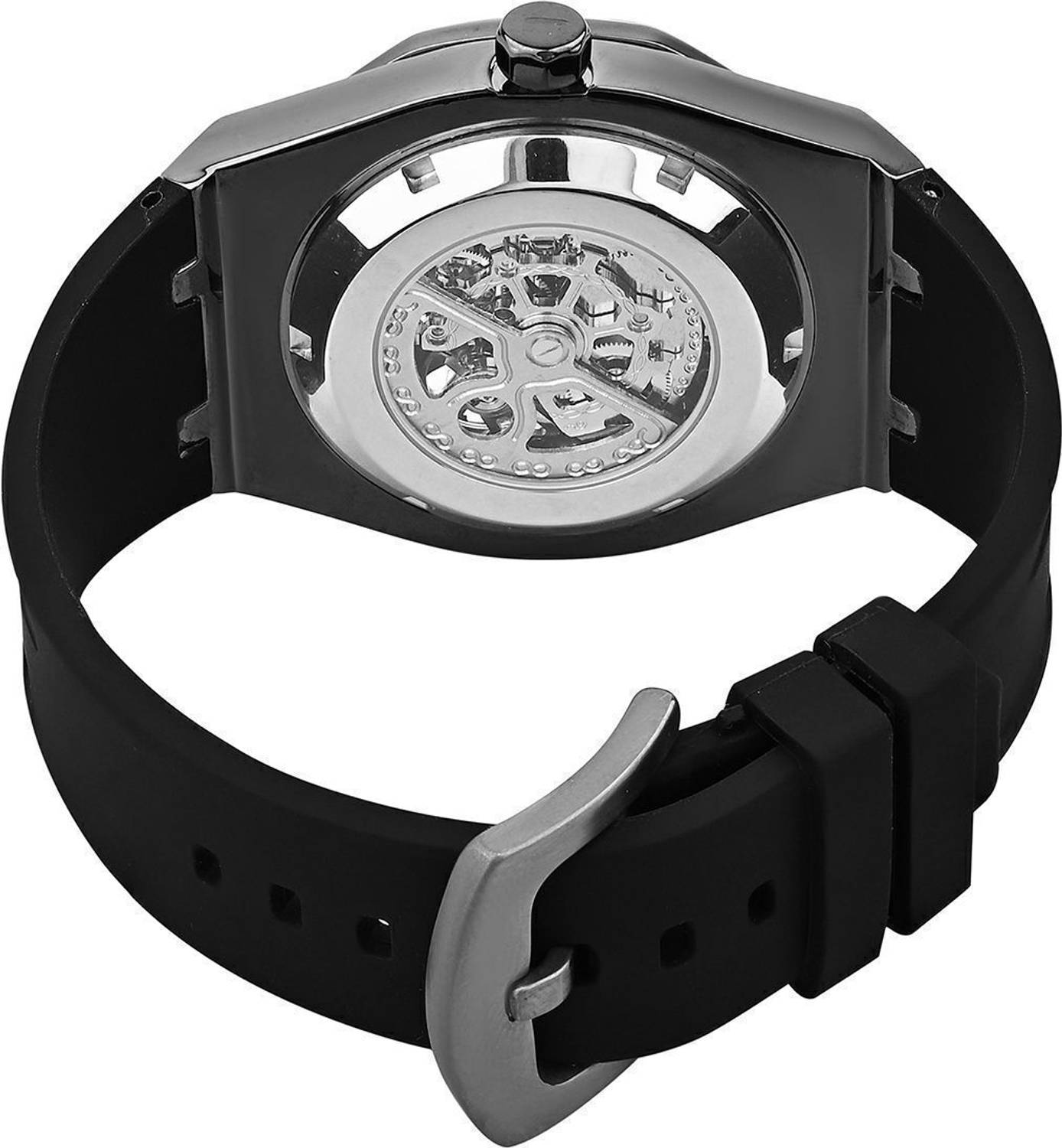 French Connection Grey Sunray Dial Men's Automatic Watch - Image 5