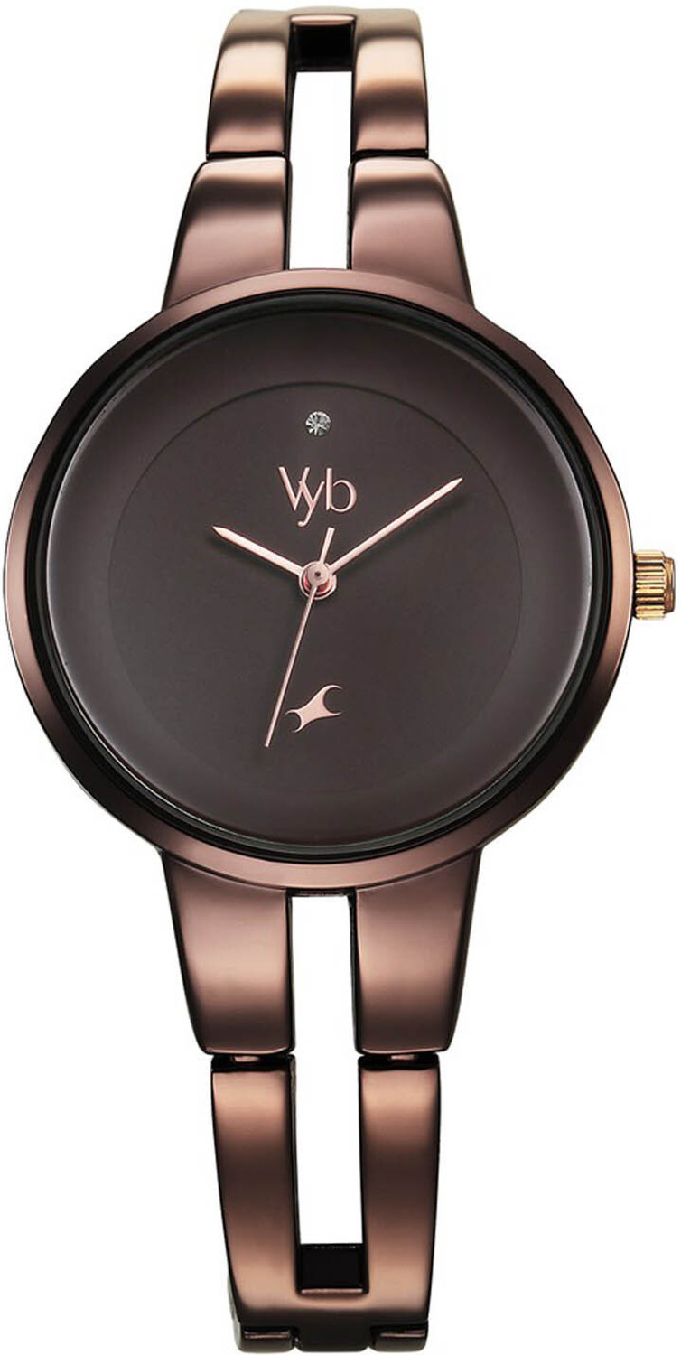 Image of Fastrack Fastrack Analog Brown Dial Women's Watch - FV60035QM01 Analog Watch - For Women