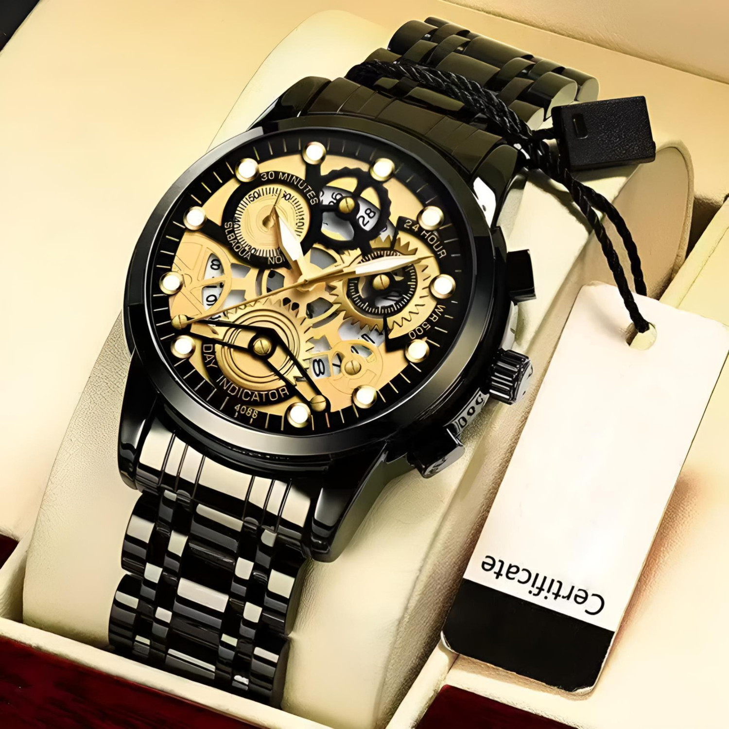Image of Kitcone MENS WATCHES WATCHES FOR MENS LATEST STYLISH MENS WATCHES WITH CALENDAR - dcmj1 Analog mens watches watches for men dcmj1 Analog Watch - For Men