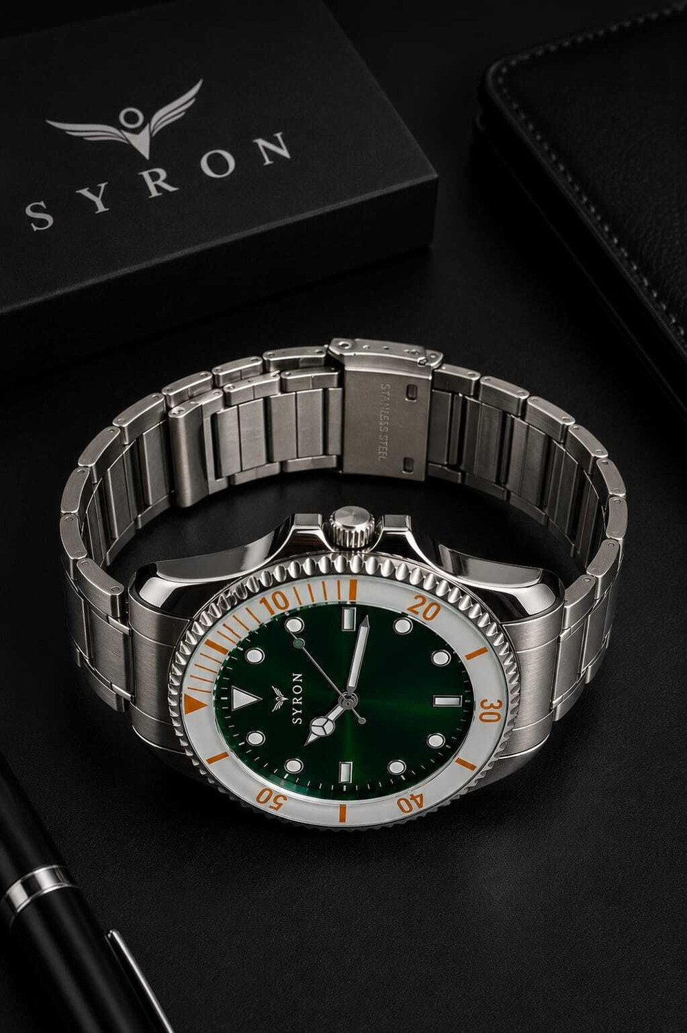Image of SYRON RLX RING MODEL RLX CLR SERIES Analog Watch - For Men