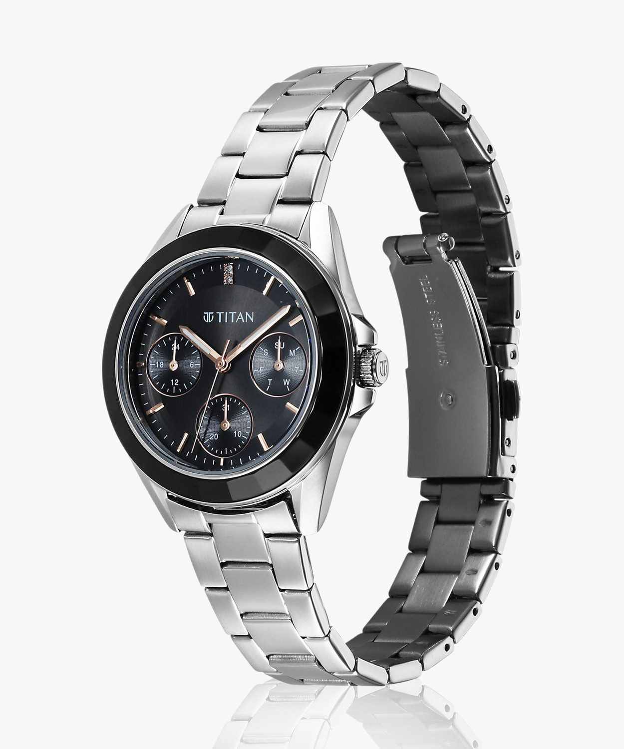 Image of Titan Purple Purple Titan Glamour Analog Watch - For Women