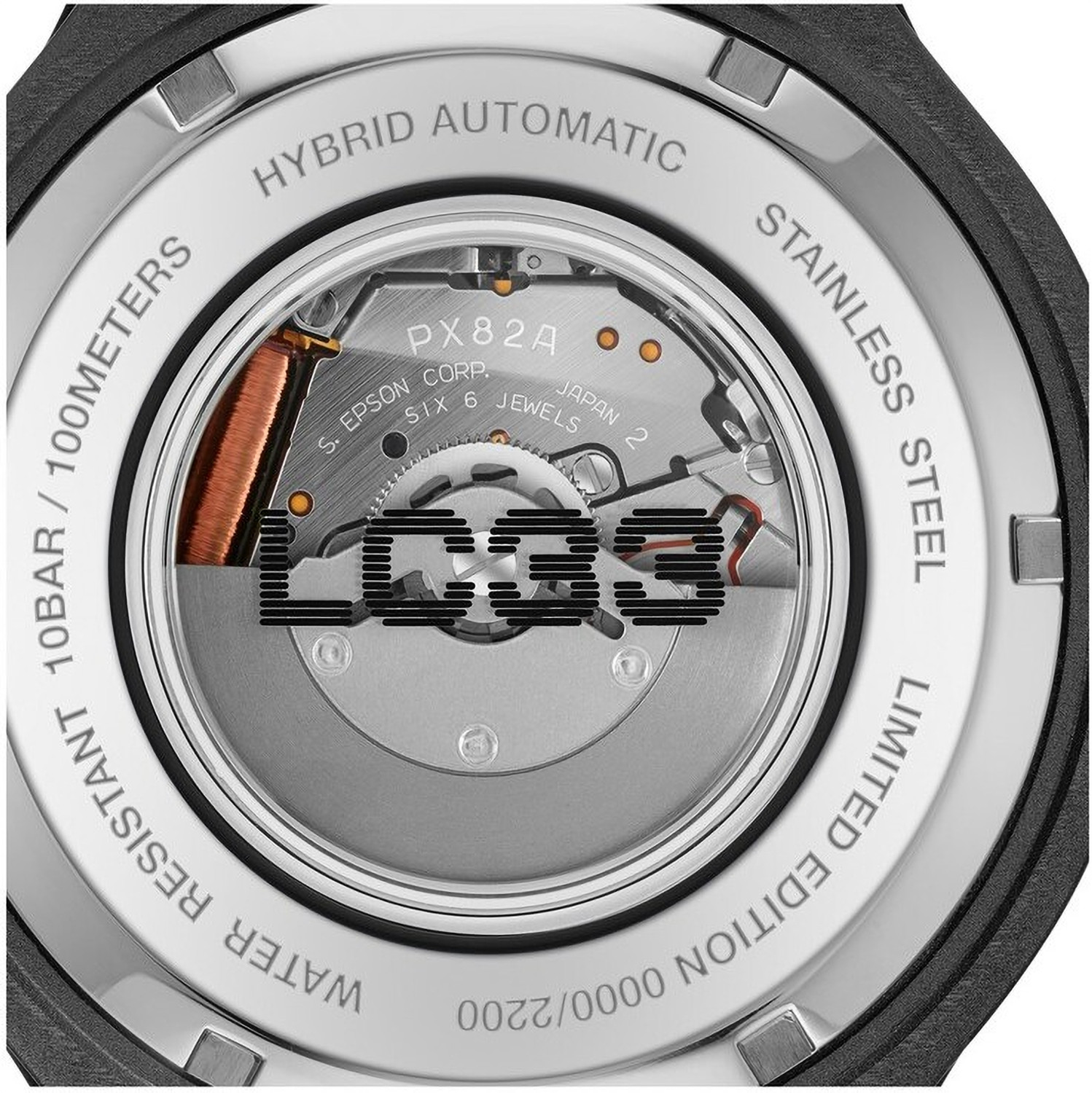 Image of Lacoste Lc33 Mech Hybrid Automatic Blue Round Dial Men's Watch - 2011467 Analog Watch - For Men 2011467