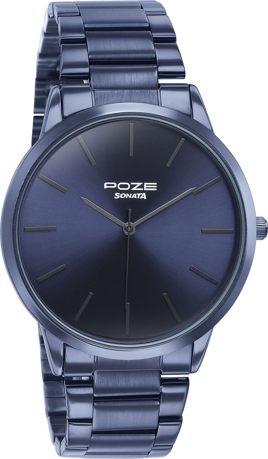 Image of SONATA Poze - Metal Analog Watch - For Men