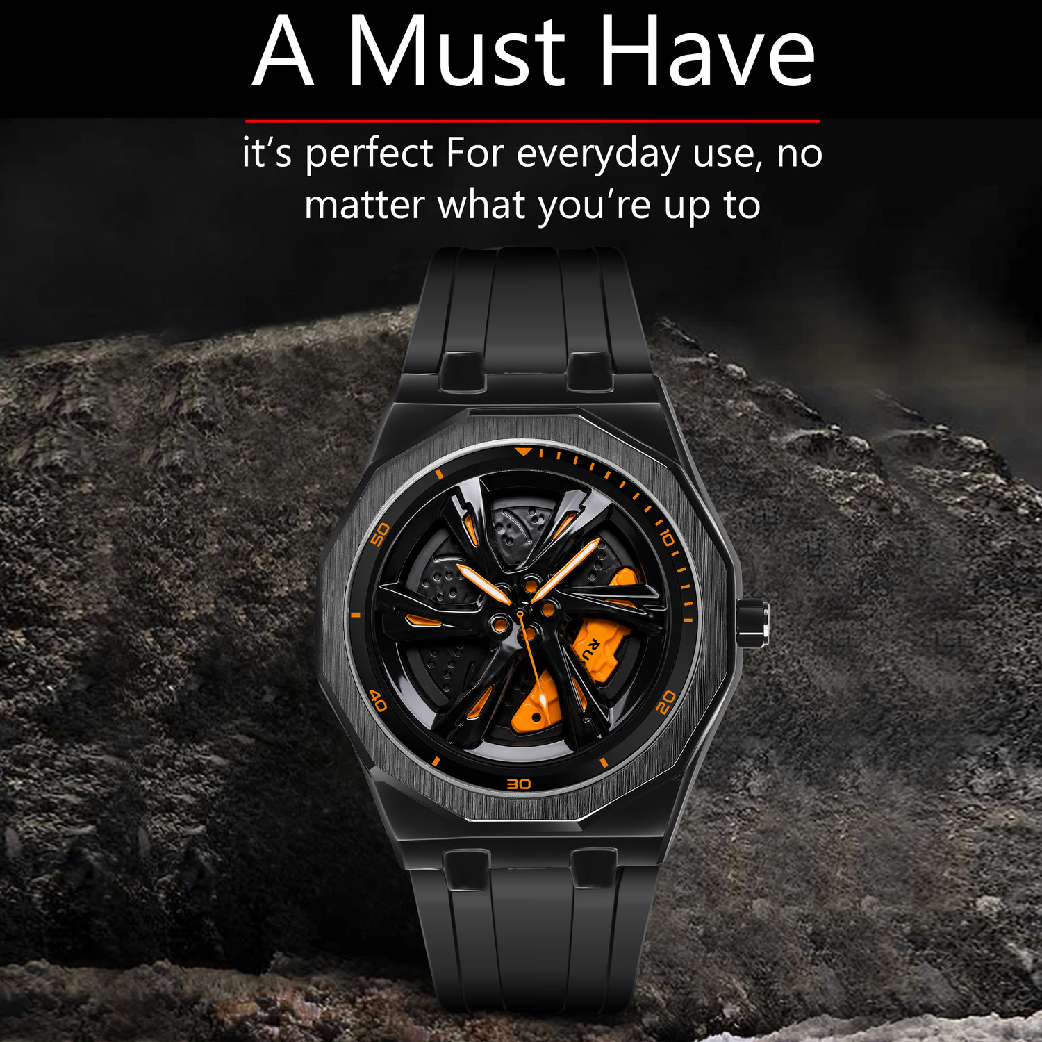 Image of RUSTET 1990 Men Analog Watch - For Men