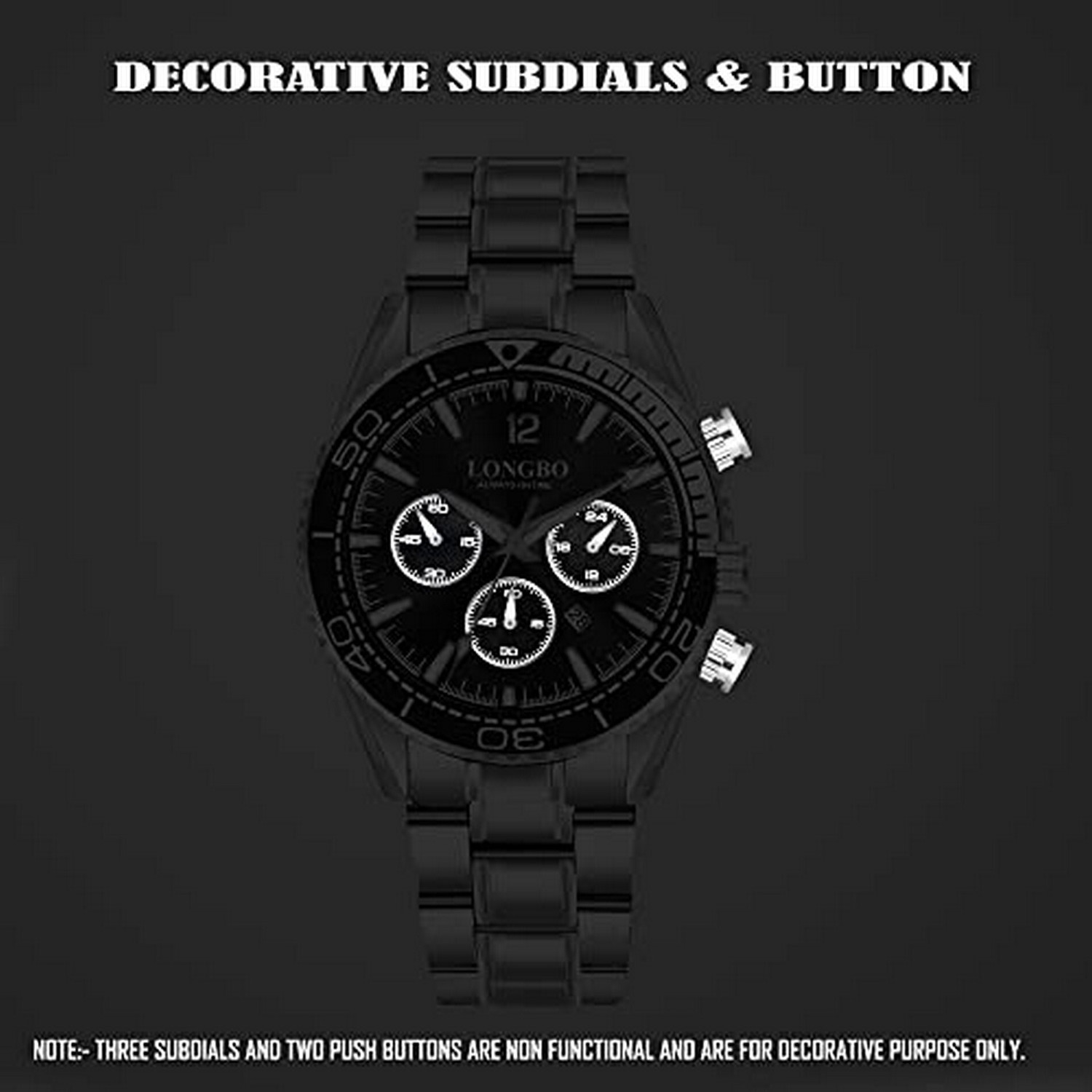 Image of Longbo Analog Watch - For Men