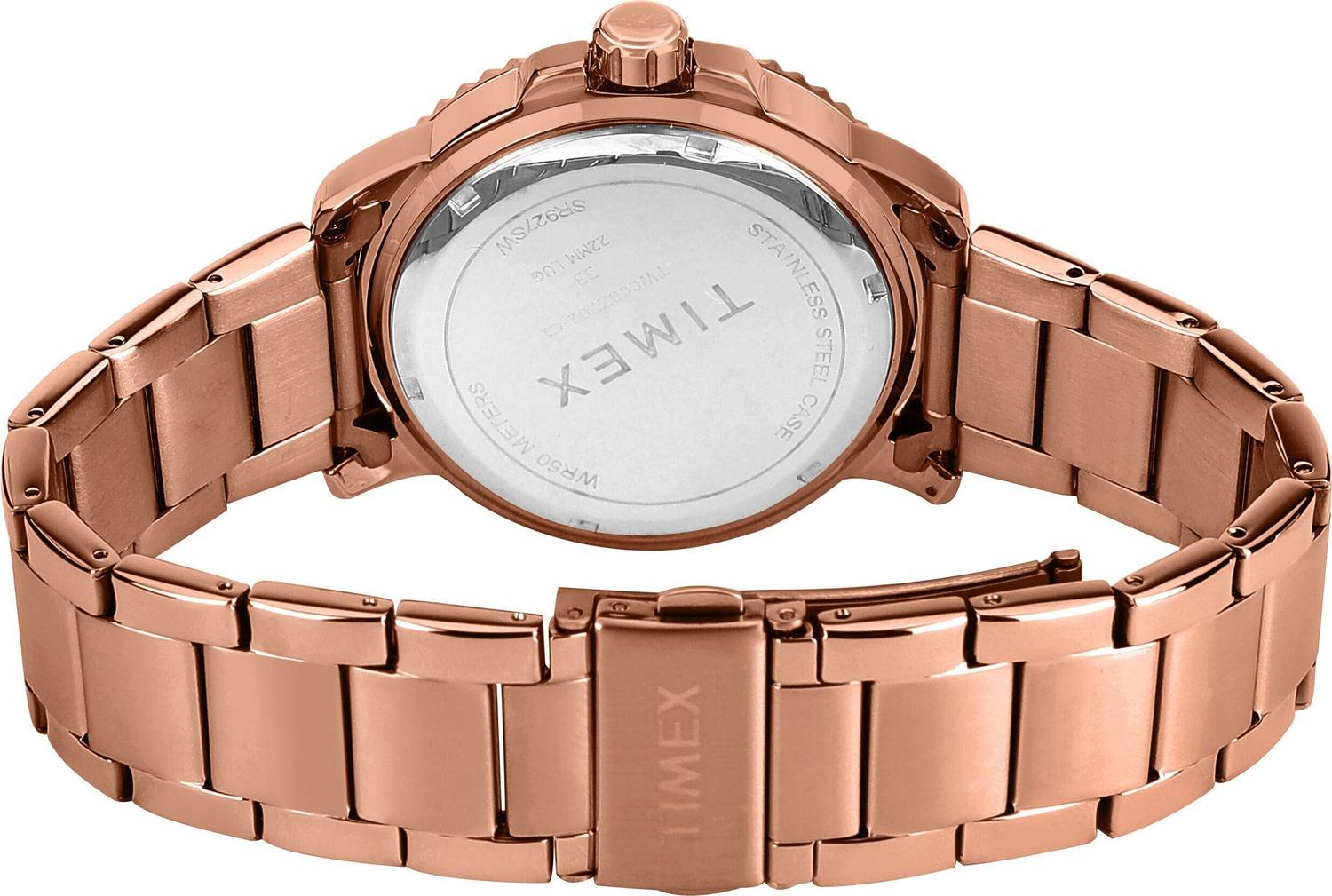 Timex Burgundy Dial Men's Watch - Image 4