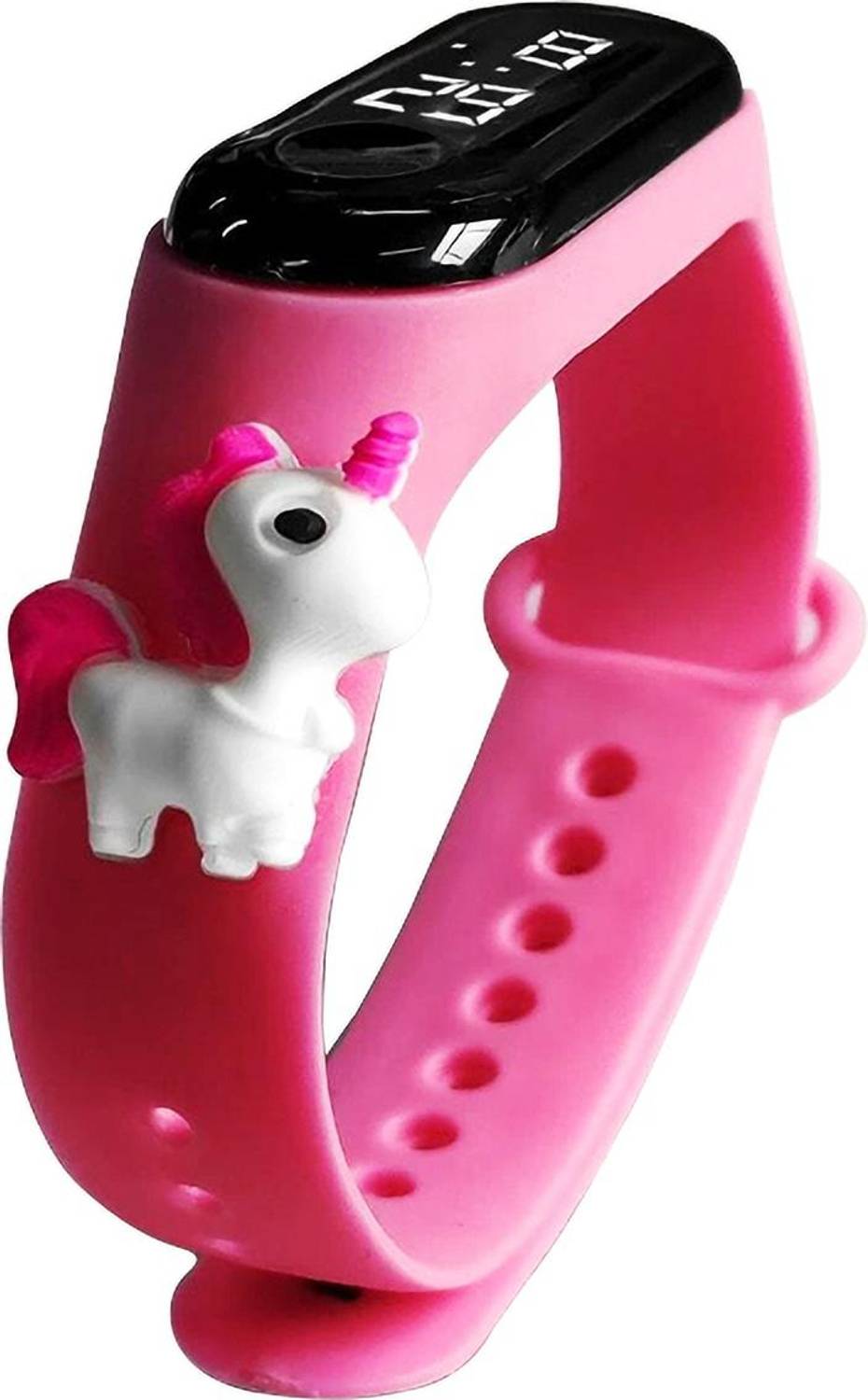 ADAMO 907PPR04 LED Dial Stylish Wrist band for Kids, Cartoon Character Waterproof Digital Watch - For Boys & Girls
