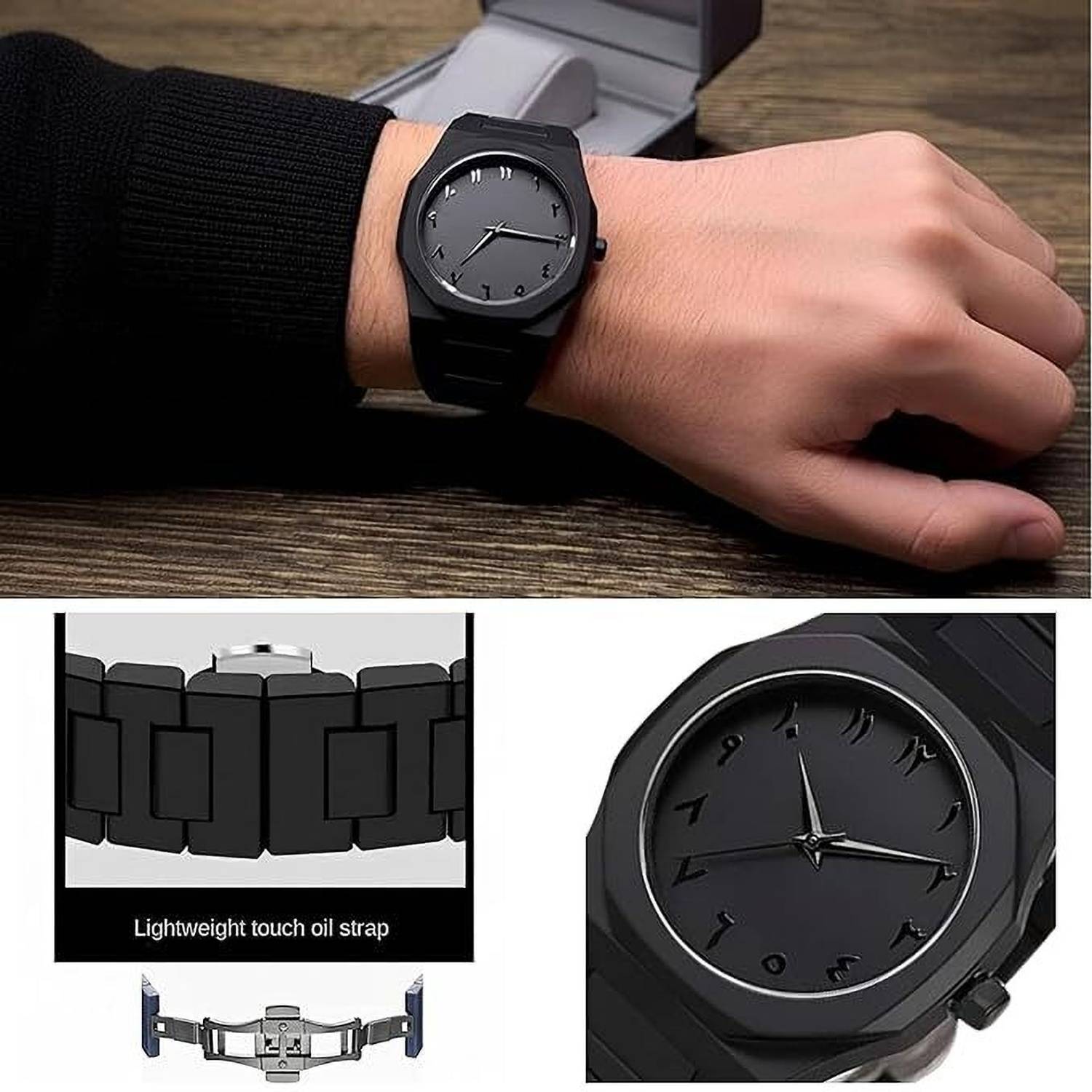 KHXR Analog Watch - For Men - Image 3
