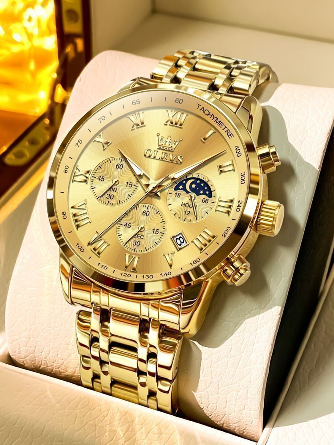 Image of OLEVS Analog Watch - For Men