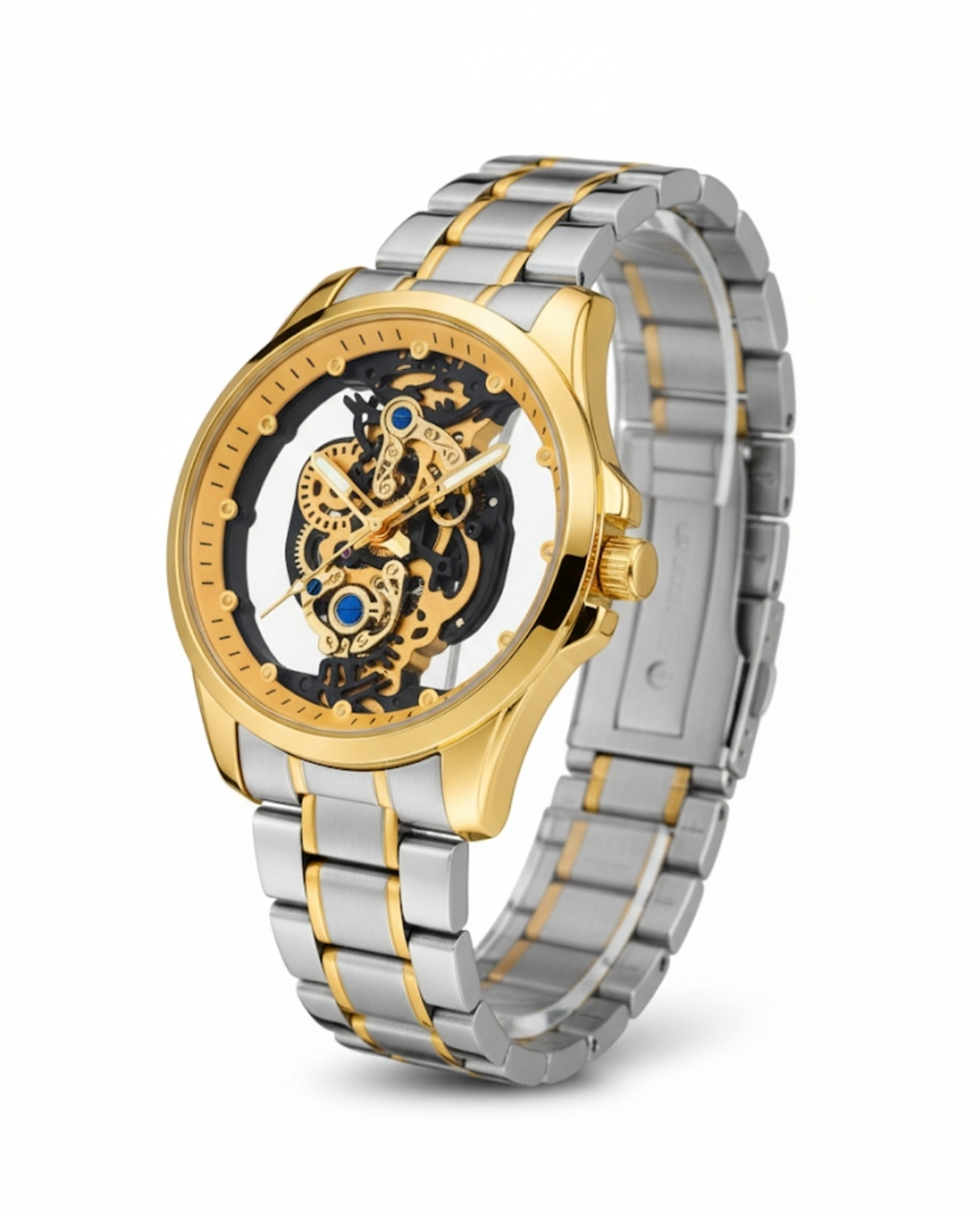 Image of Fanish fashion SKELETON SERIES 2025 Analog Watch - For Men PARTY AND ETHIC