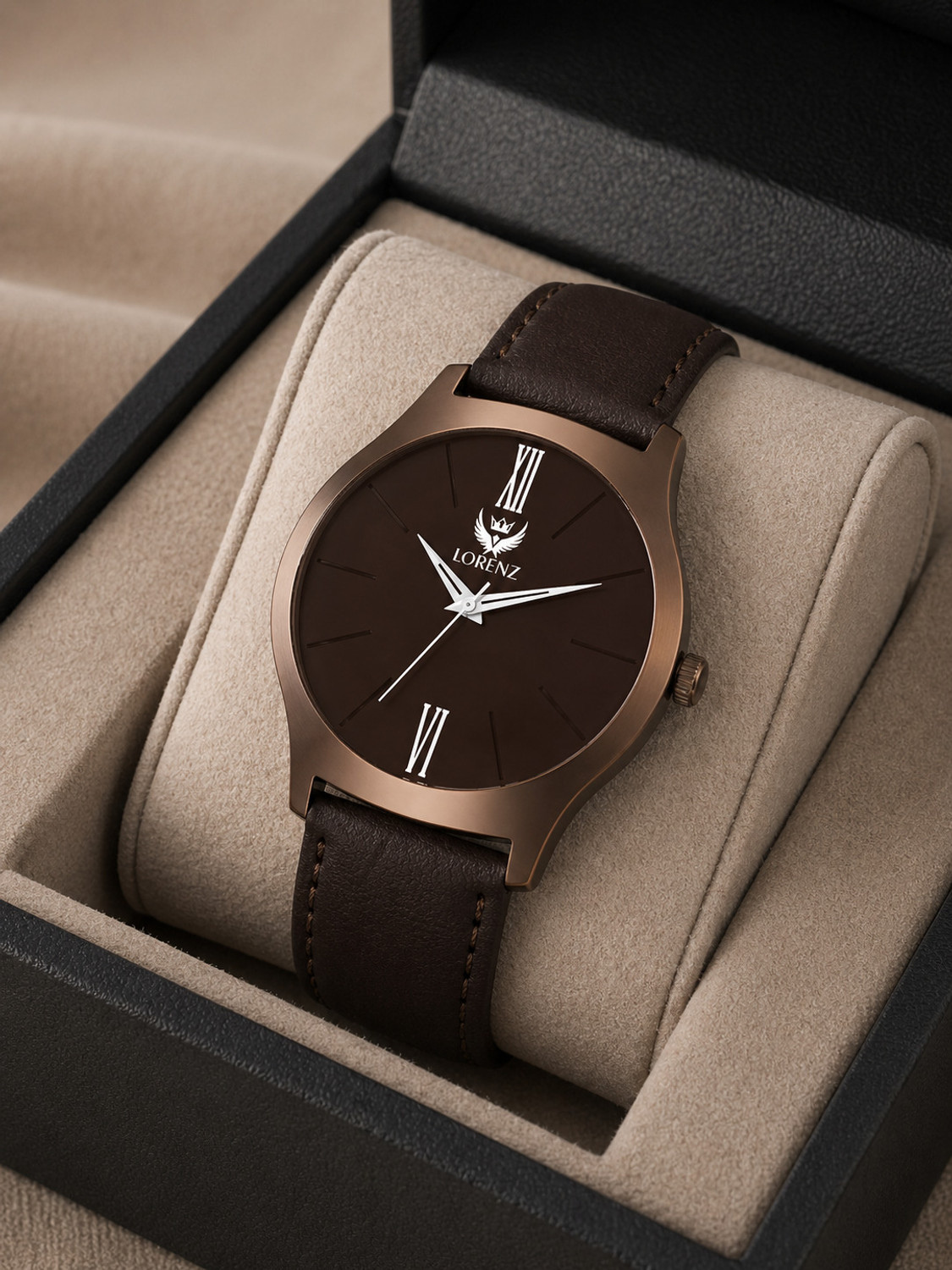 Image of Lorenz Brown Dial Boys Watch | Watch for Men- 2043W Analog Watch - For Men MK-2043W
