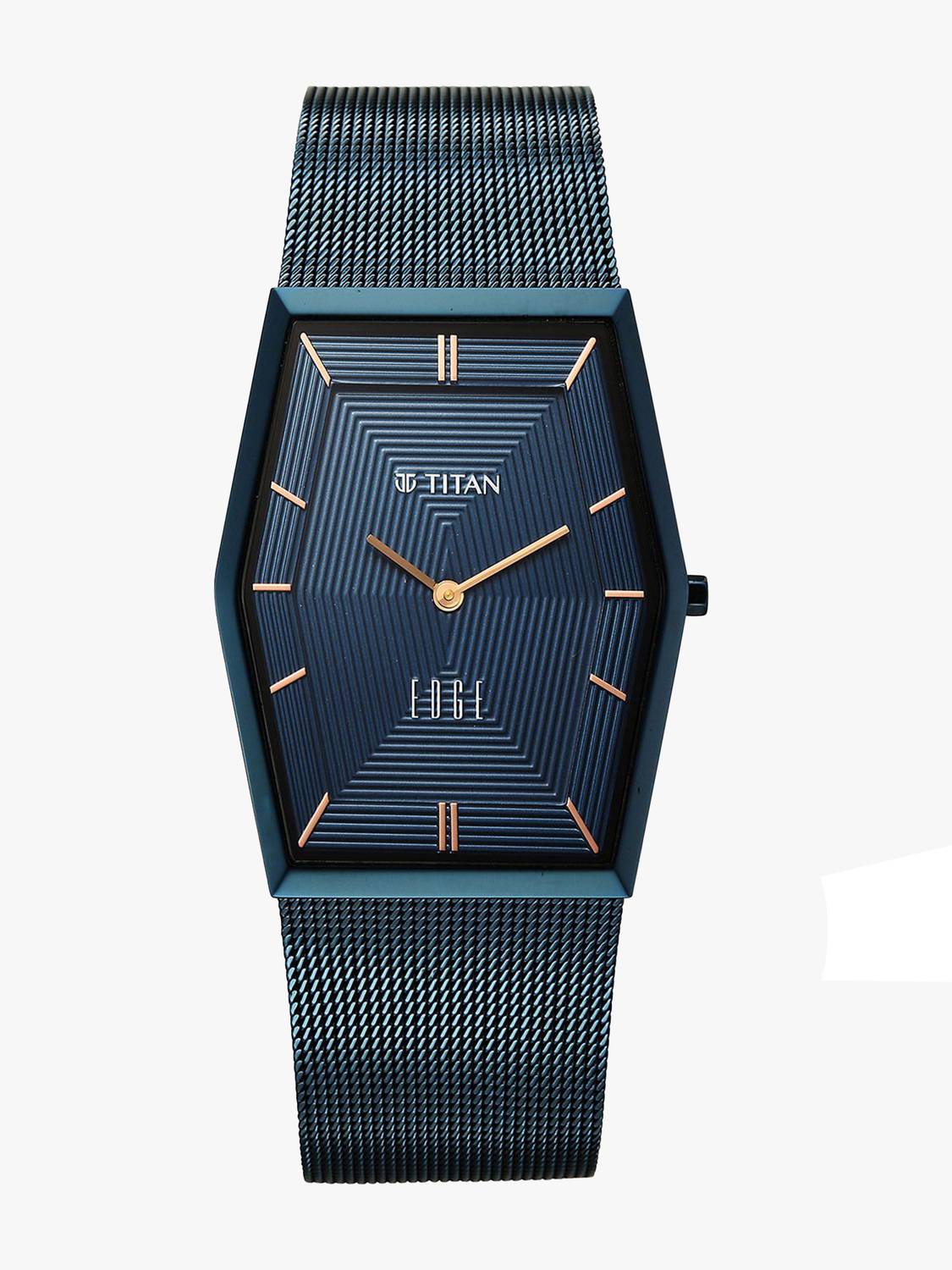  peak ステンレス　トップ Titan Edge Whimsey Titan Edge Whimsey Quartz Blue Dial Blue