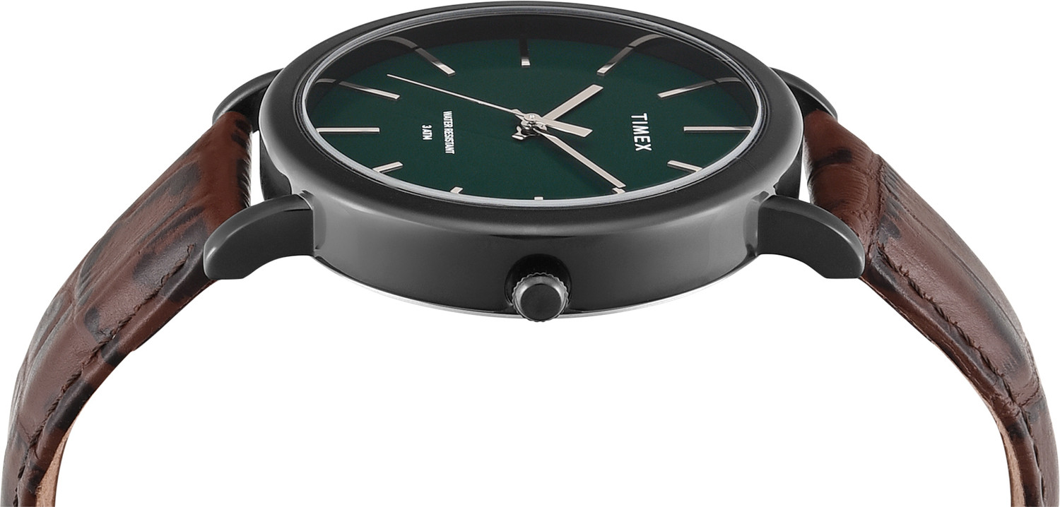 Image of TIMEX Green Dial Analog Watch - For Men