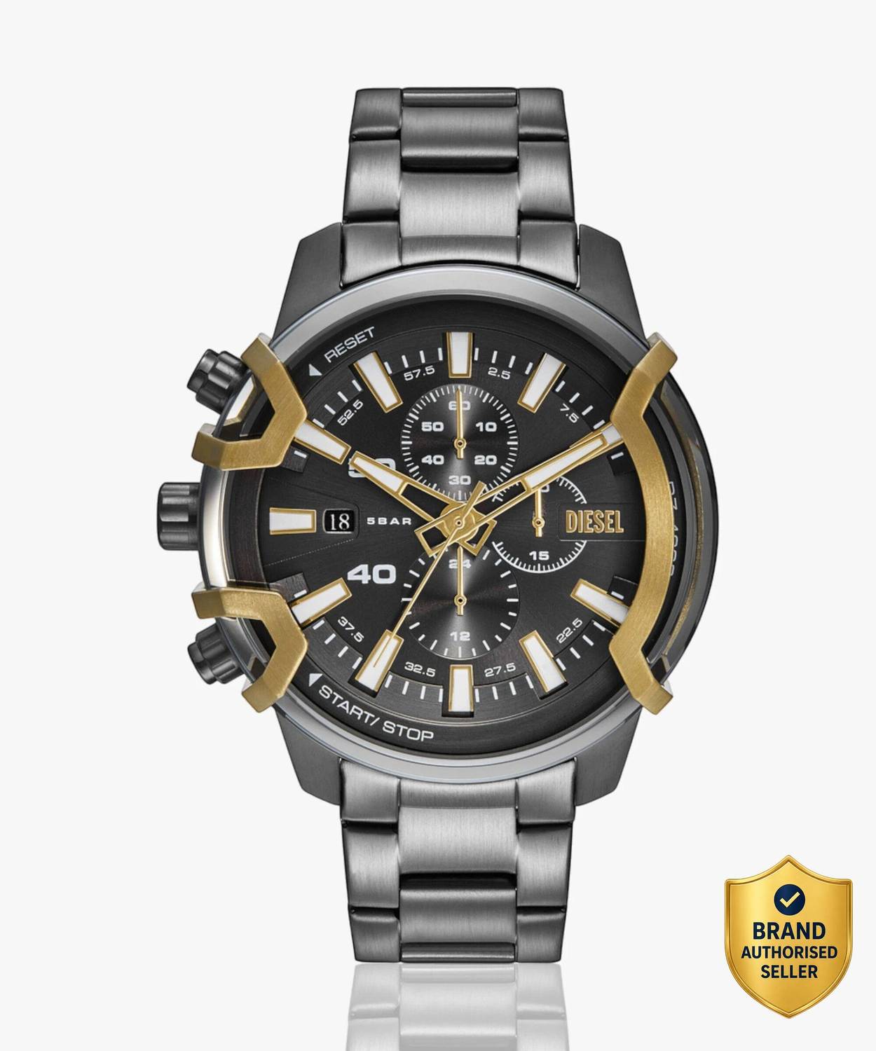 DIESEL Griffed Analog Watch - For Men - Image 1