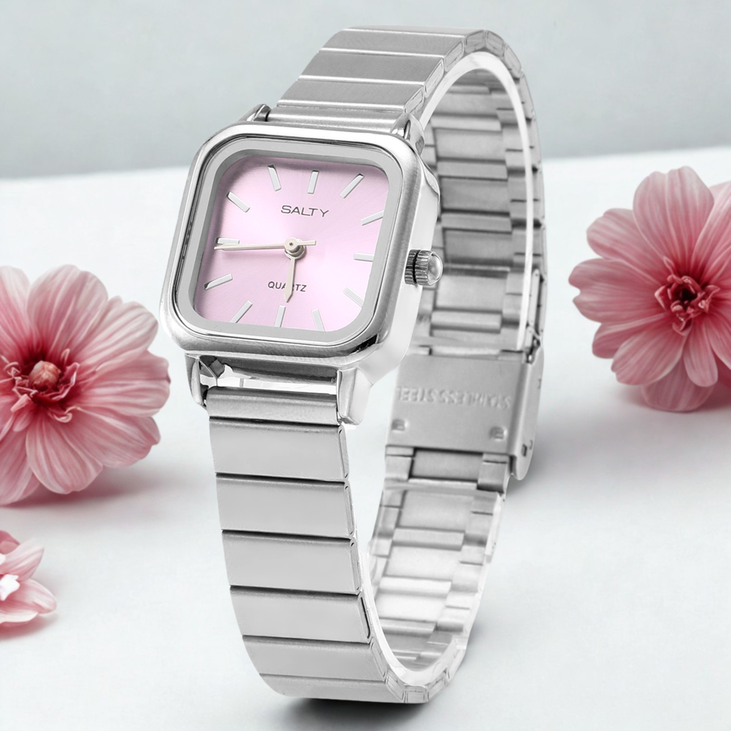 Image of Salty New Violet Haze Dial Sleek Watch Analog Watch - For Women