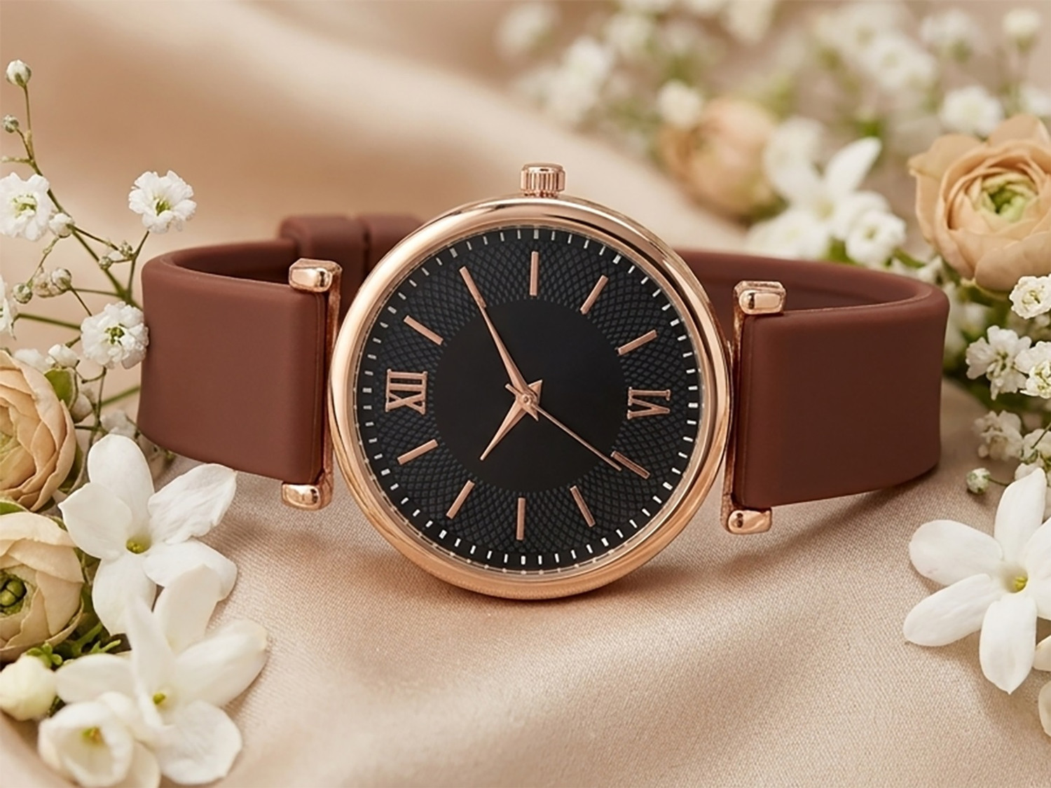 Image of Praizy Times DB Silicon Watch Silicon Strap Premium Watch For Women Analog Watch - For Women