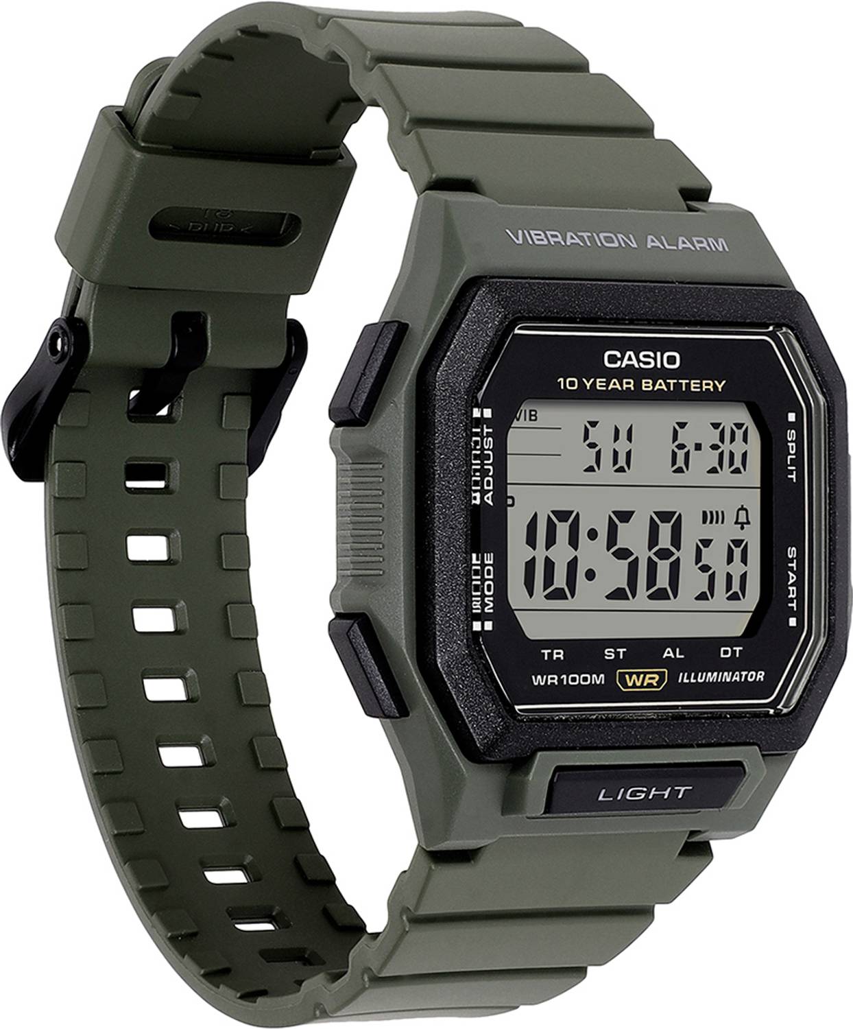 CASIO W-738H-3AVDF Digital Watch - Image 3