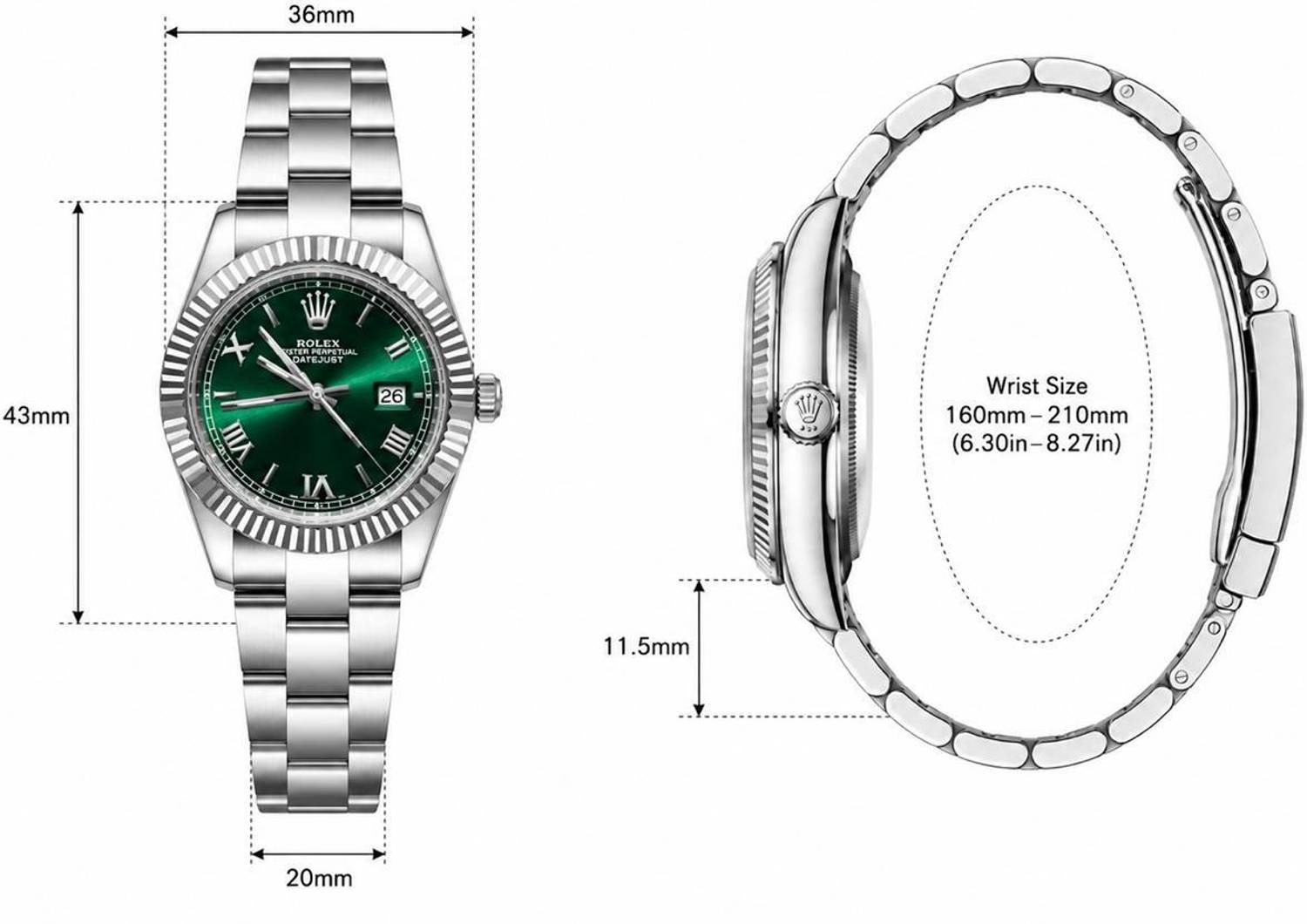 MAAZFABRICS Men's Analog Watch - Image 3