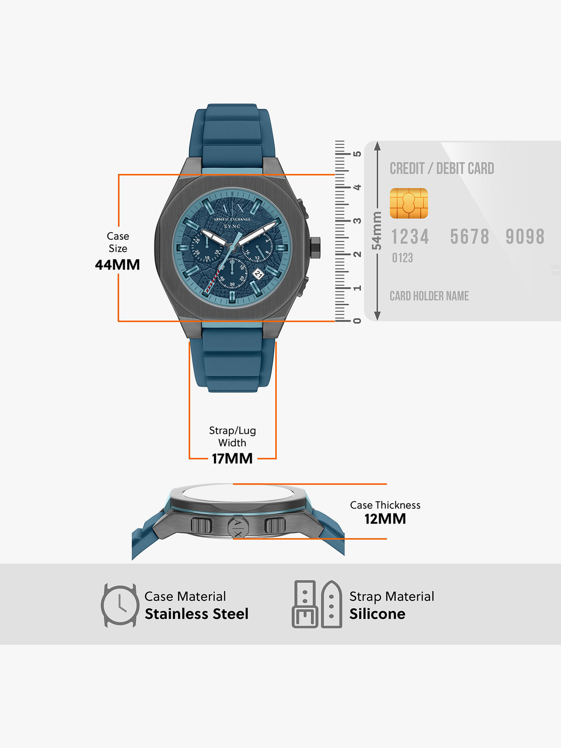 Image of A /X ARMANI EXCHANGE Analog Watch - For Men