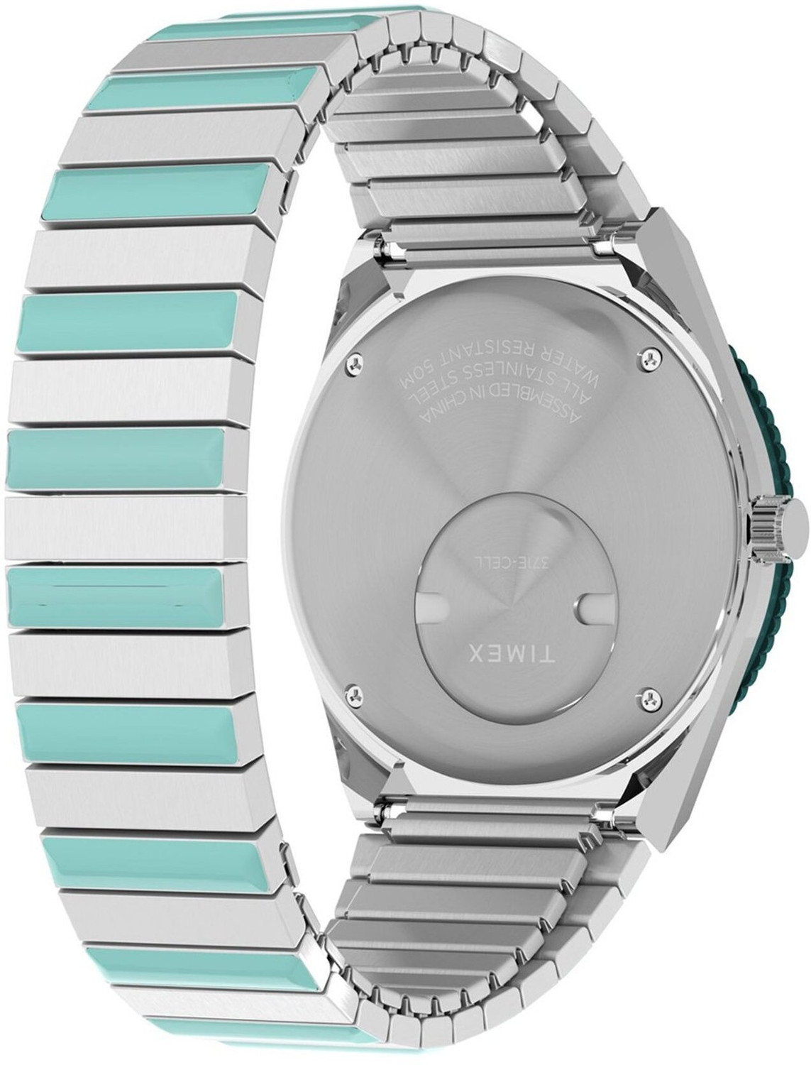 Image of TIMEX TW2W87800UJ Diver Inspired Round 36mm Blue Dial Analog Watch - For Women