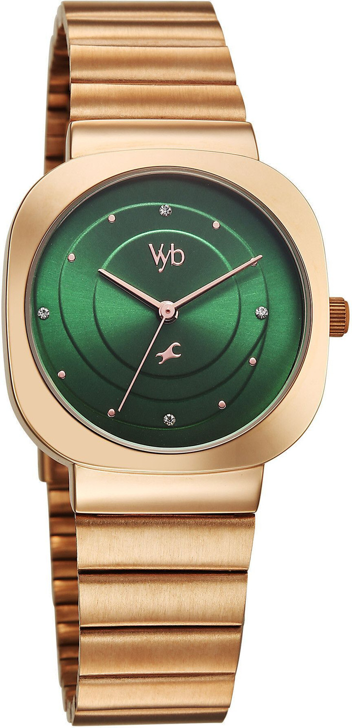 Image of Fastrack Fastrack Vyb Mirage Fastrack Vyb Mirage Quartz Green Square Dial Women's Watch Analog Watch - For Women