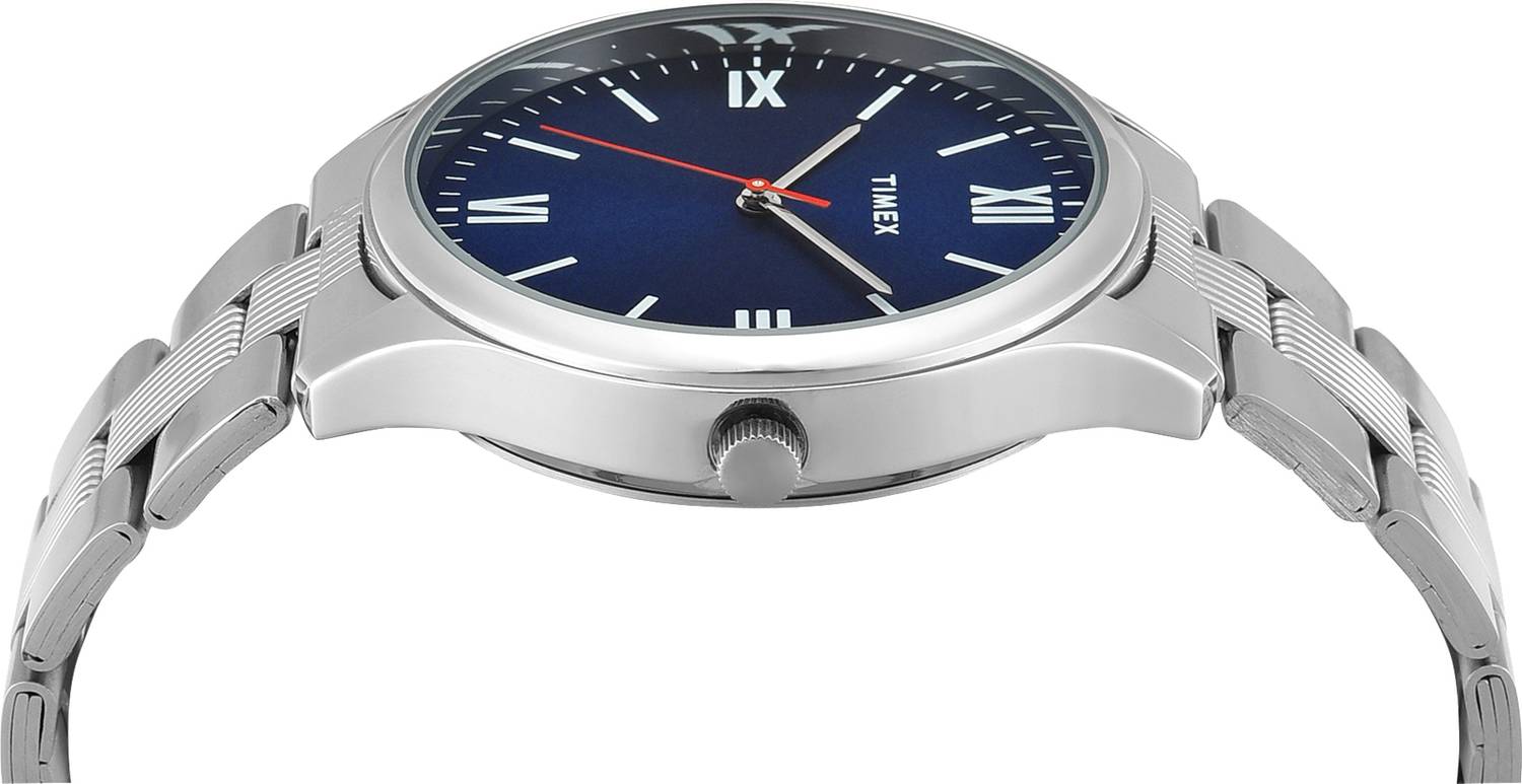 TIMEX TW0TG7304 Blue Dial Stainless Steel Watch - Image 4