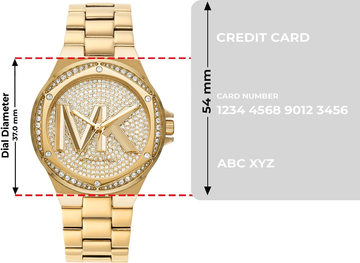 Image of MICHAEL KORS Lennox Lennox Analog Watch - For Women