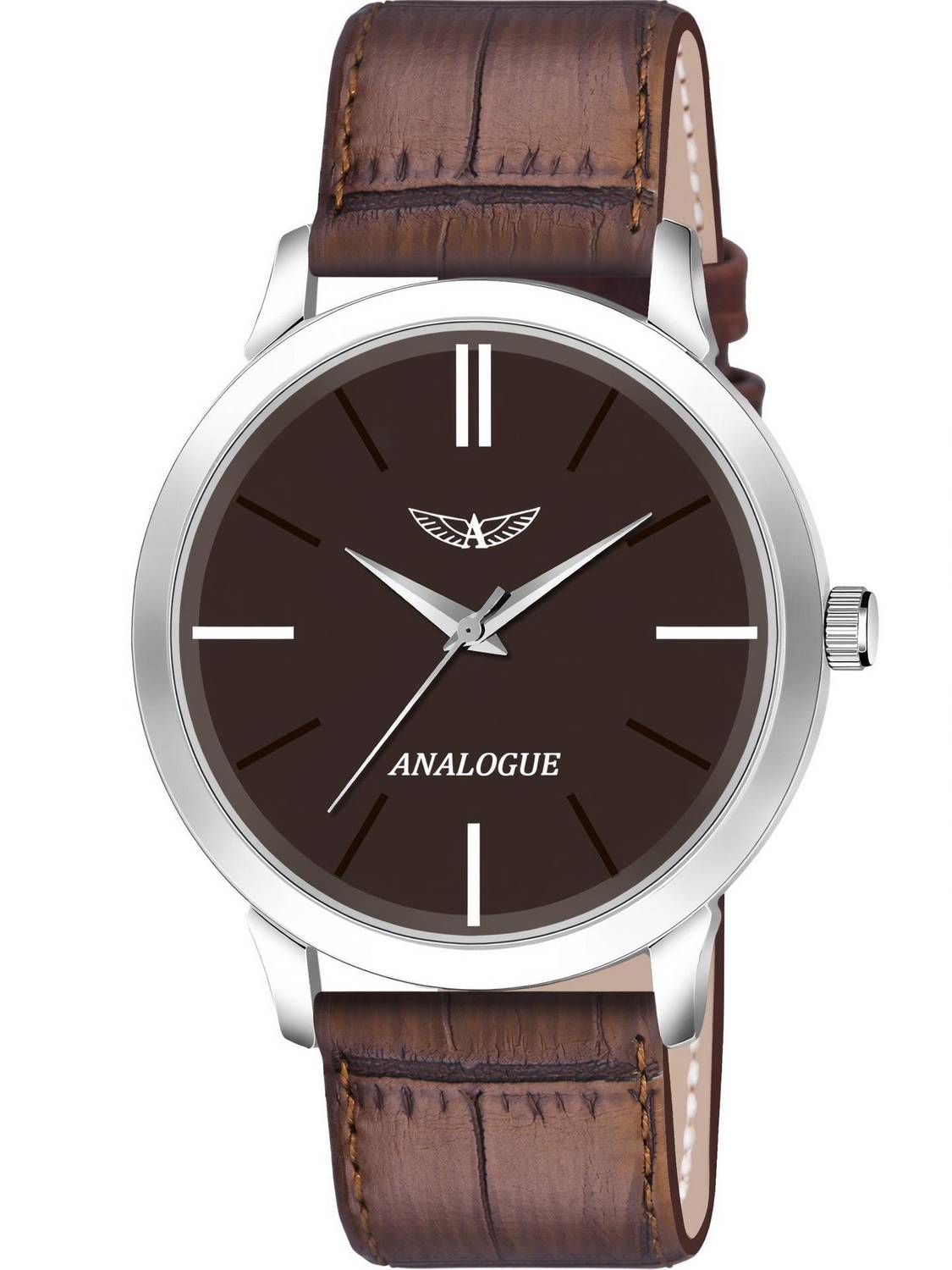 ANALOGUE Ultra Slim Series | Synthetic Leather | Slim Strap | Trending | 1 Year Warranty Ultra Slim Series | Synthetic Leather | Slim Strap | Trending | 1 Year Warranty Analog Watch  - For Men